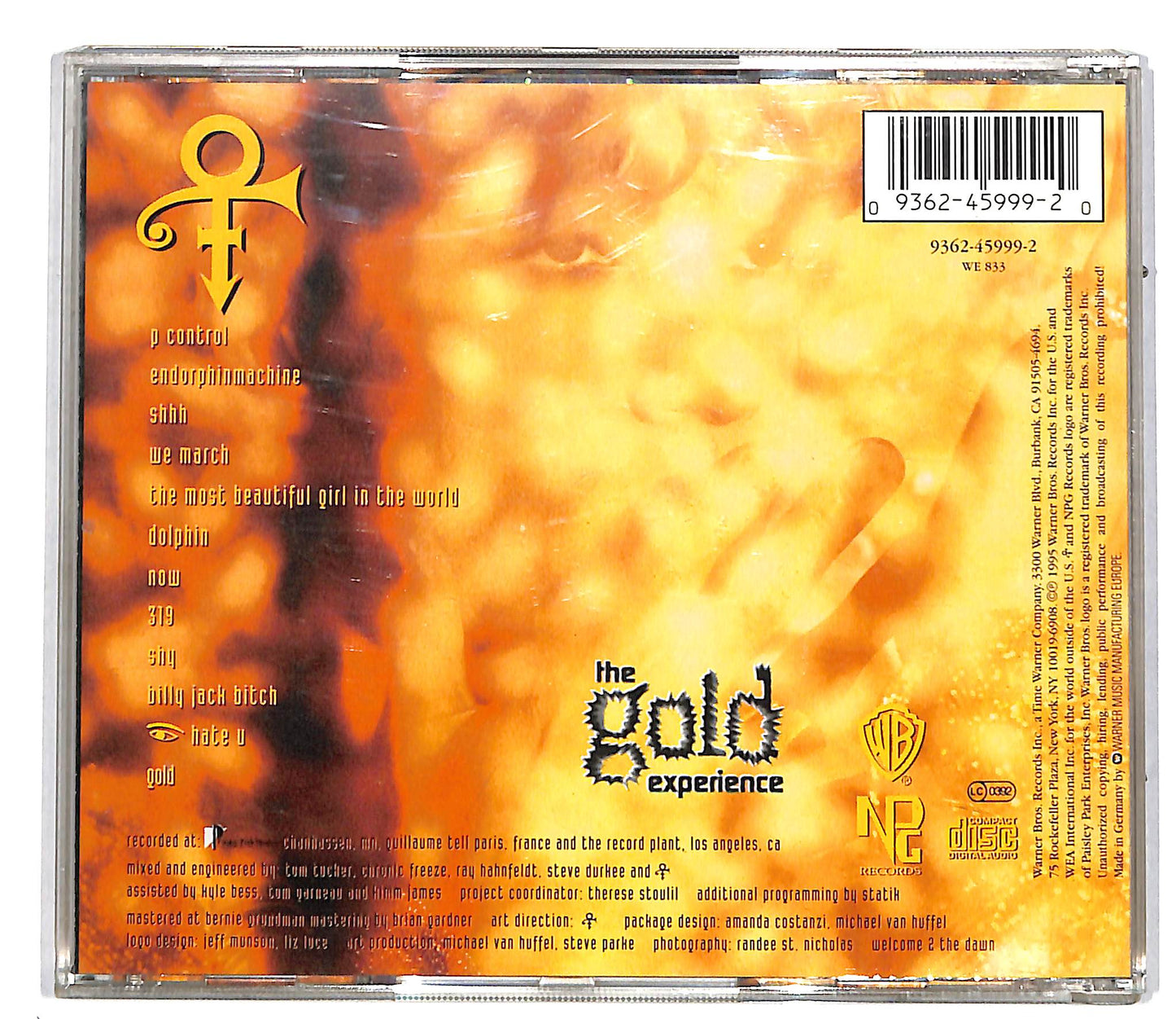 EBOND The Artist - The Gold Experience CD CD036022