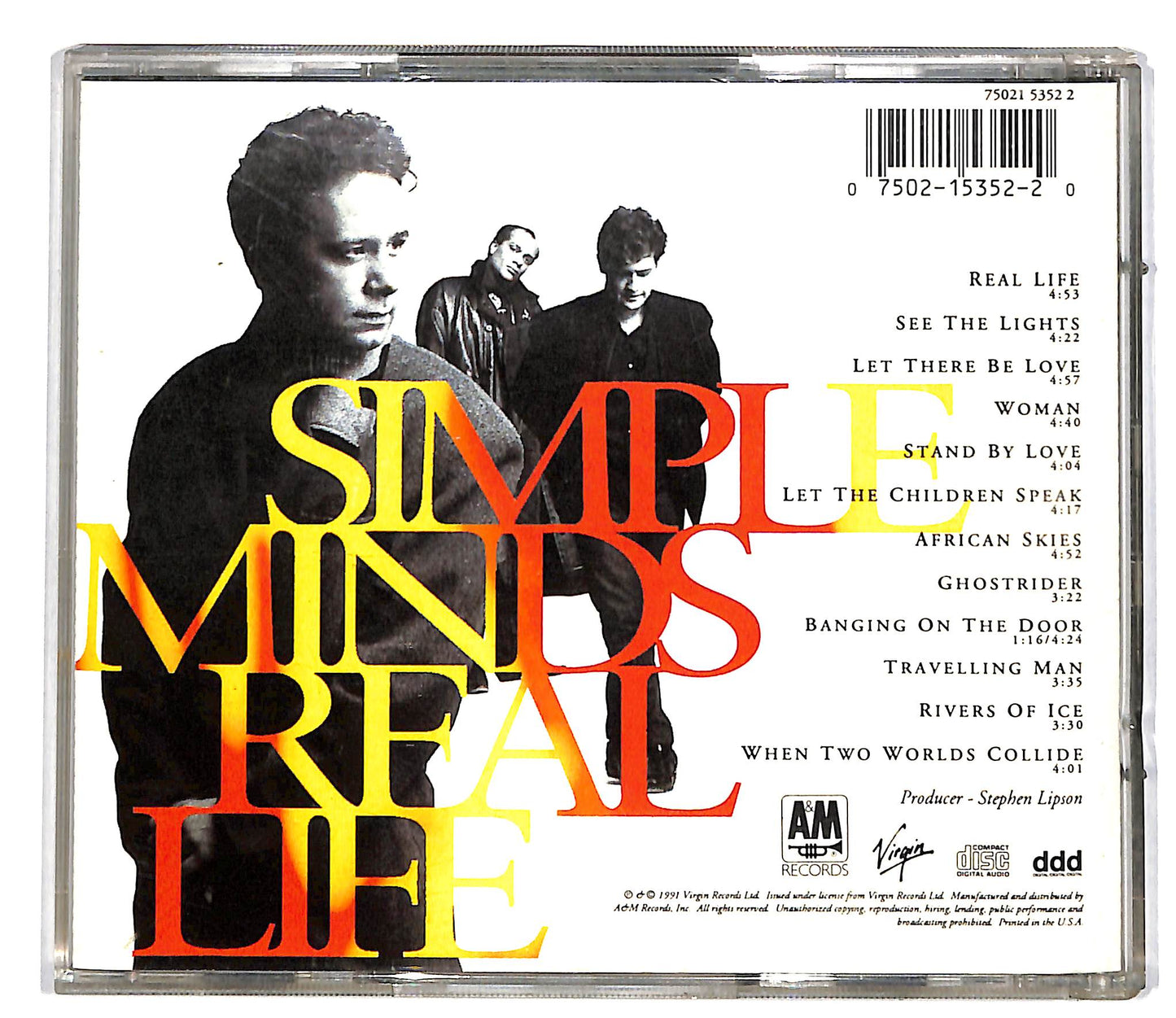 EBOND Simple Minds - Real Life CD CD036050