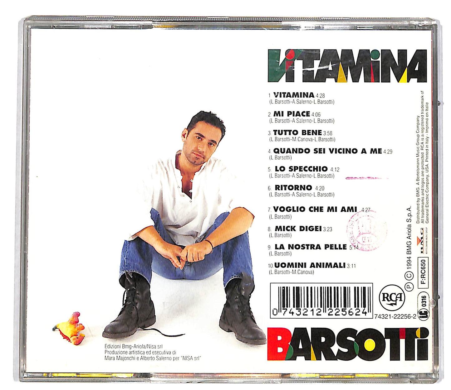 EBOND Leandro Barsotti - Vitamina CD CD036103
