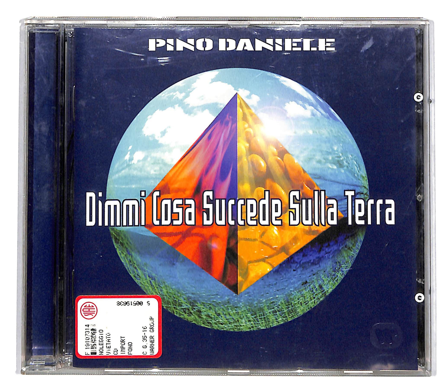 EBOND Pino Daniele - Dimmi Cosa Succede Sulla Terra CD CD036111