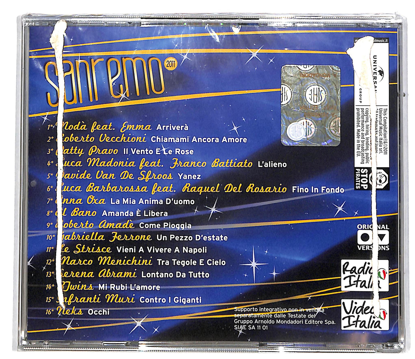 EBOND Sanremo 2011 EDITORIALE CD CD036127