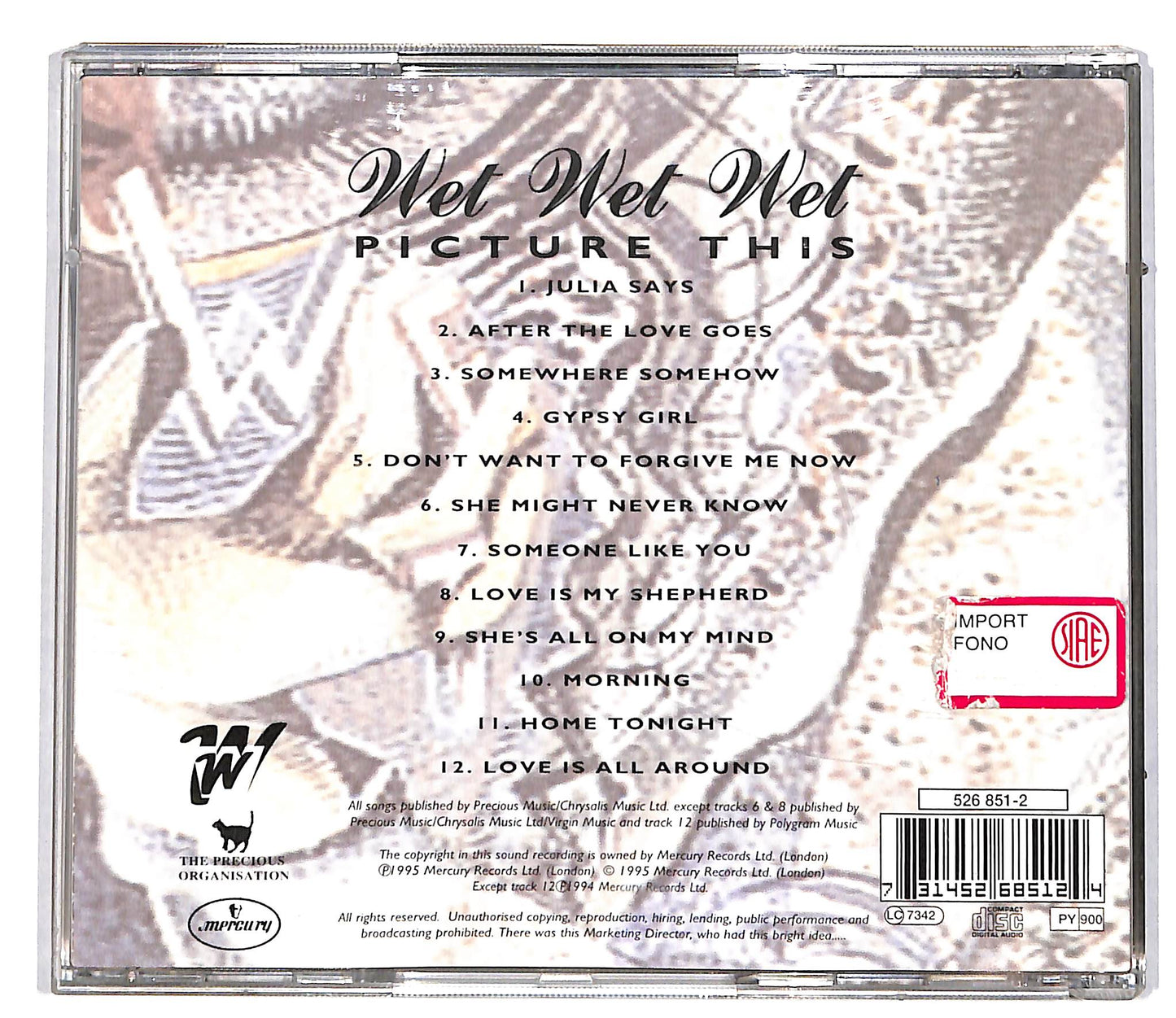 EBOND Wet Wet Wet - Picture This CD CD036201