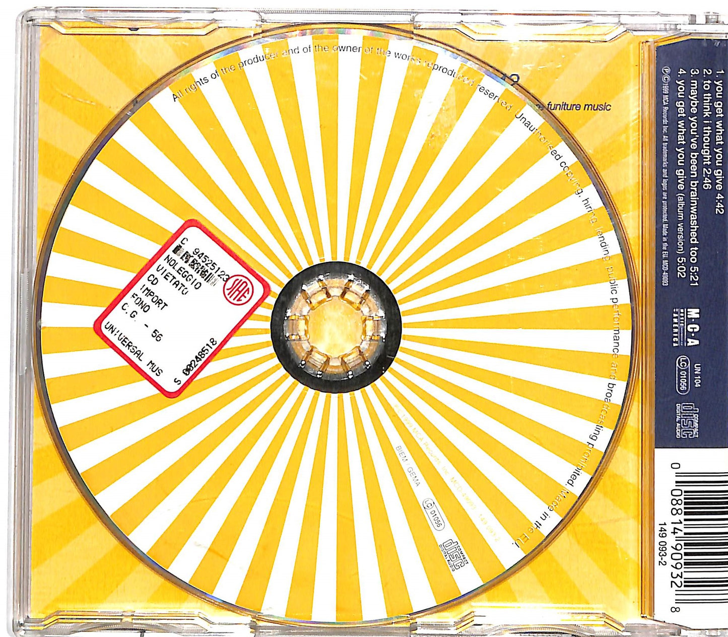 EBOND New Radicals - You Get What You Give CD CD036203