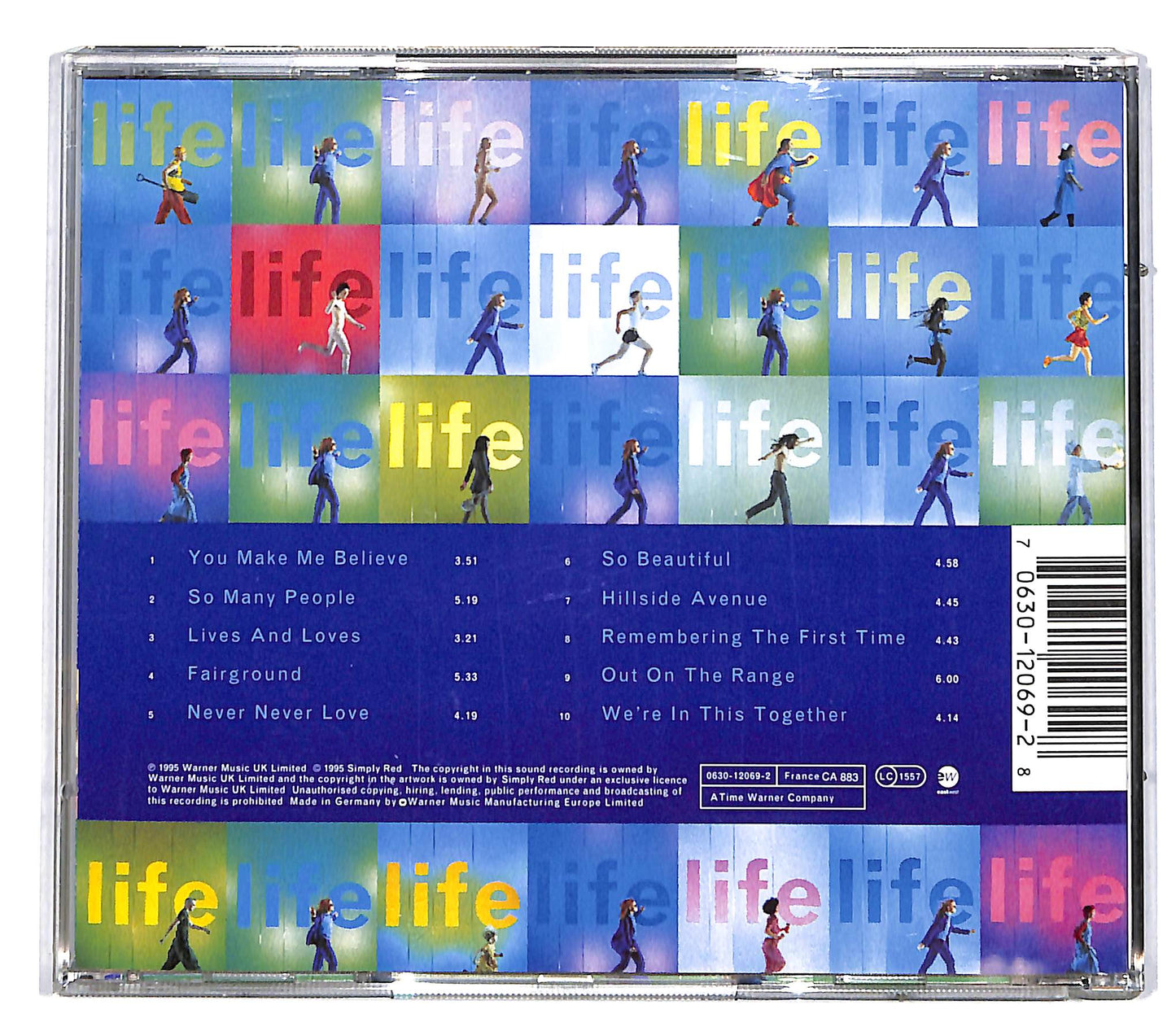 EBOND Simply Red - Life CD CD036233