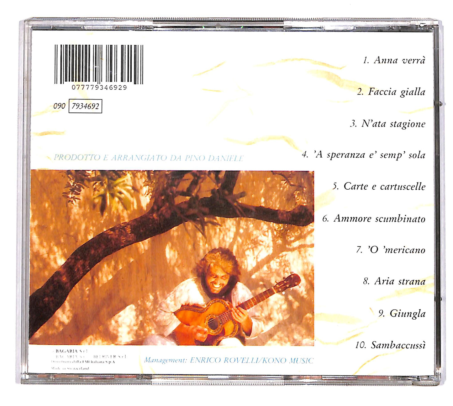 EBOND Pino Daniele - Mascalzone Latino CD CD036327
