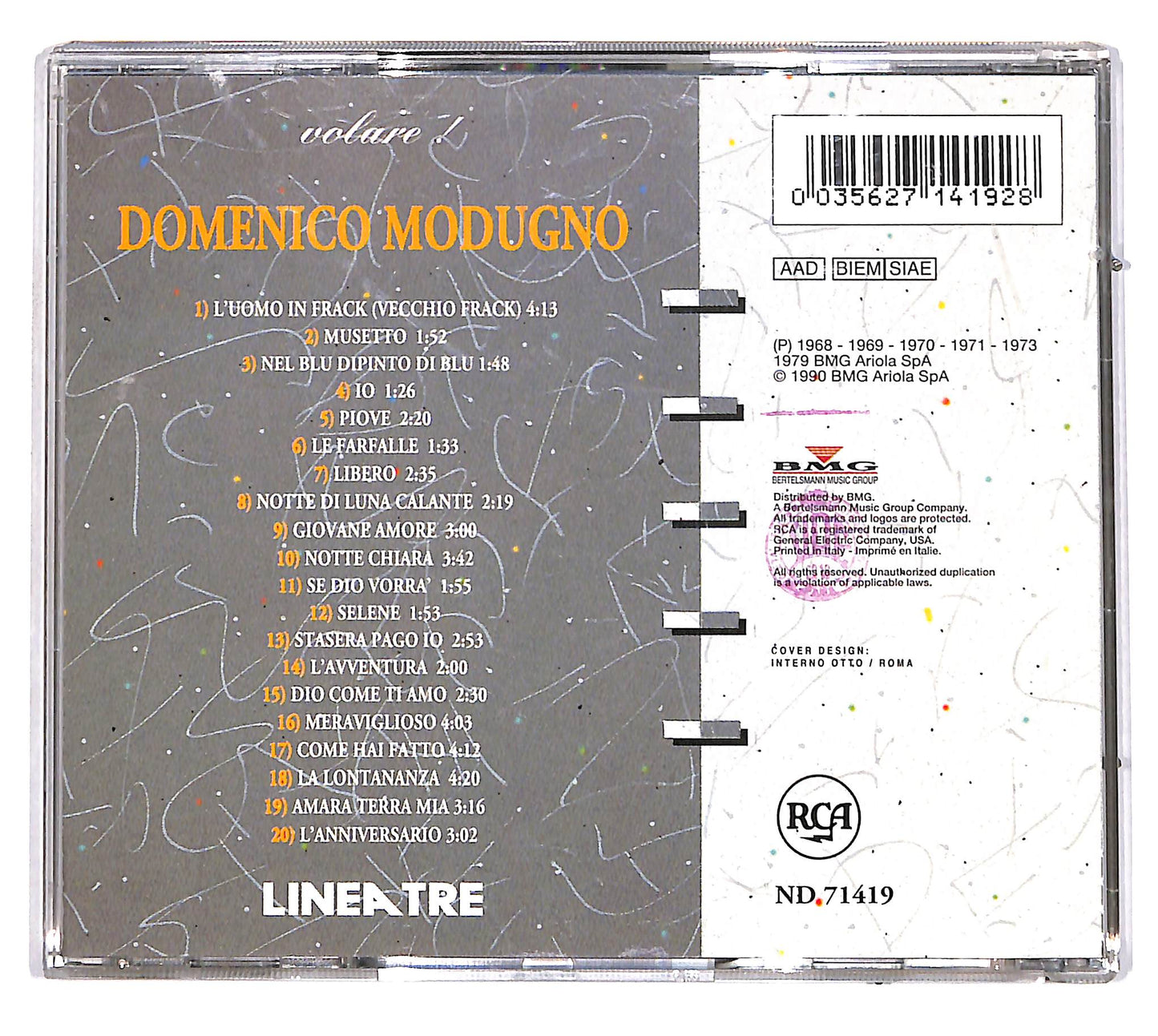 EBOND Domenico Modugno - Volare ! CD CD036330