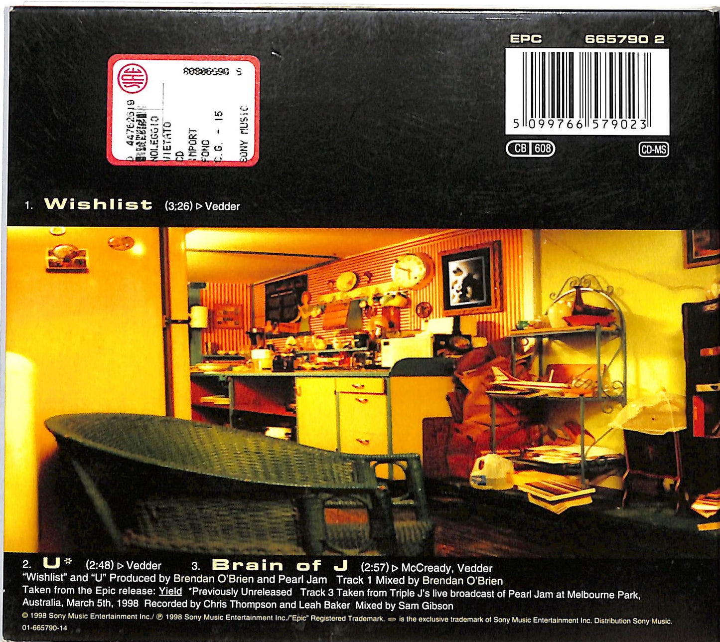 EBOND Pearl Jam - Wishlist CD CD036423