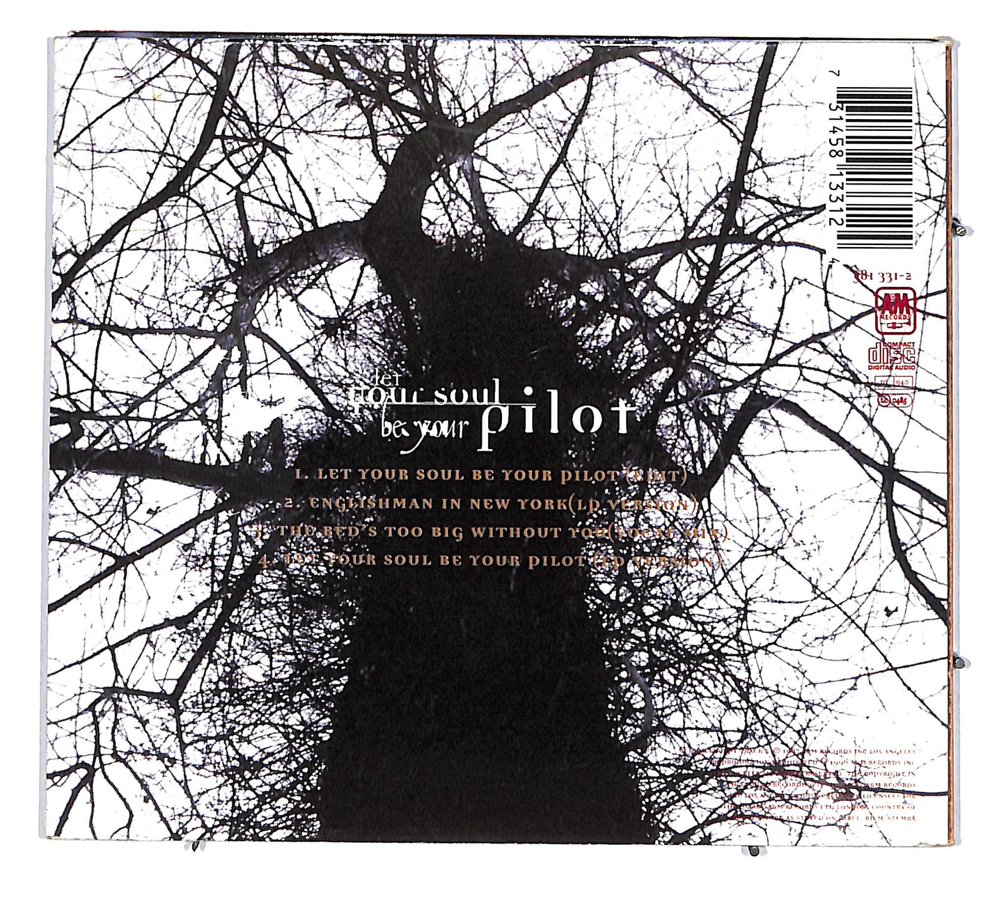 EBOND Sting - Let Your Soul Be Your Pilot Digipak CD CD036428