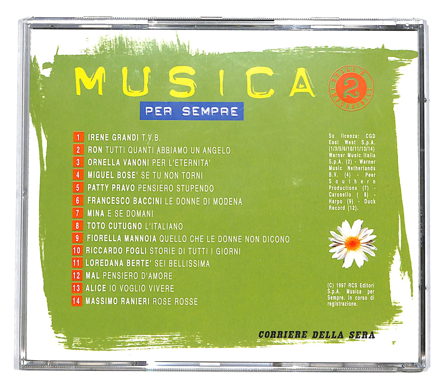 EBOND Variours - Musica Per Sempre 2 - Belli E... Impossibili CD CD036434