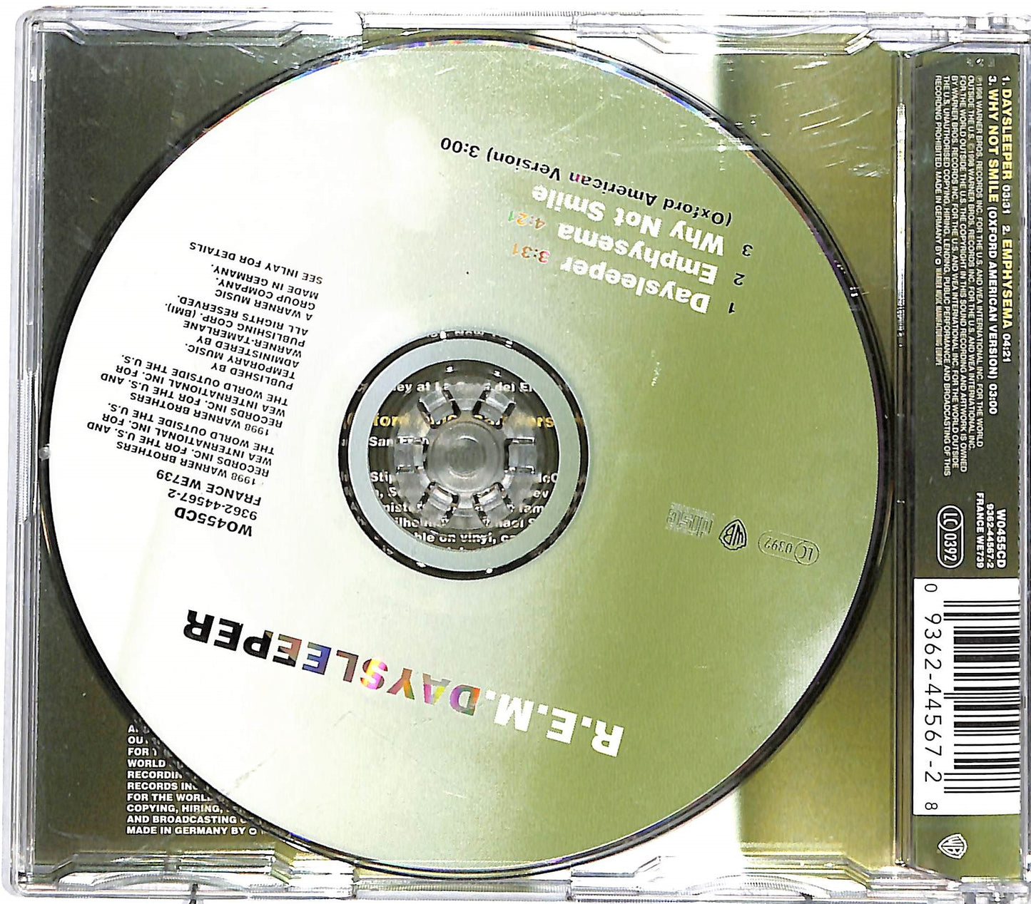 EBOND R.E.M - Daysleeper CD CD036439
