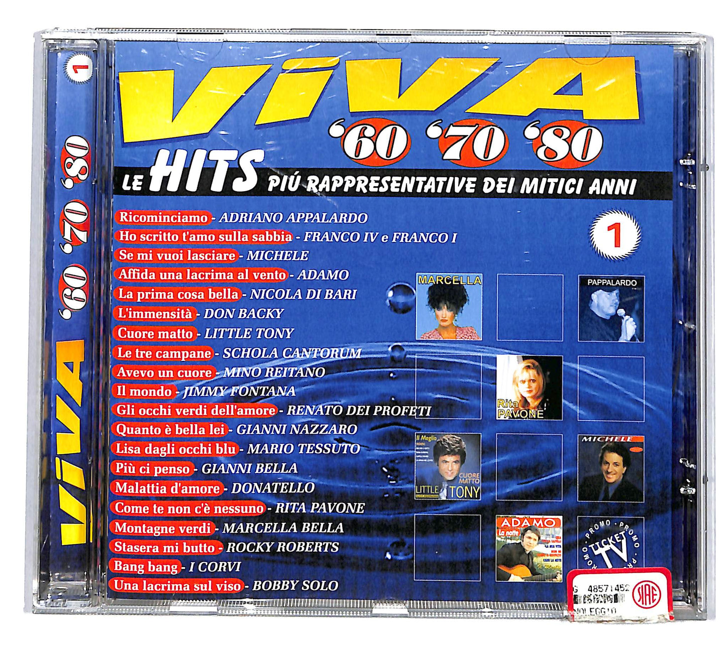 EBOND Variours- Viva '60 '70 '80 vol.1 EDITORIALE CD CD036443