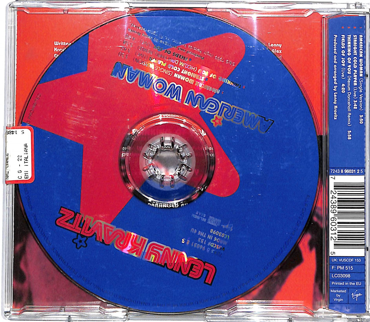 EBOND Lenny Kravitz - American Woman CD CD036444