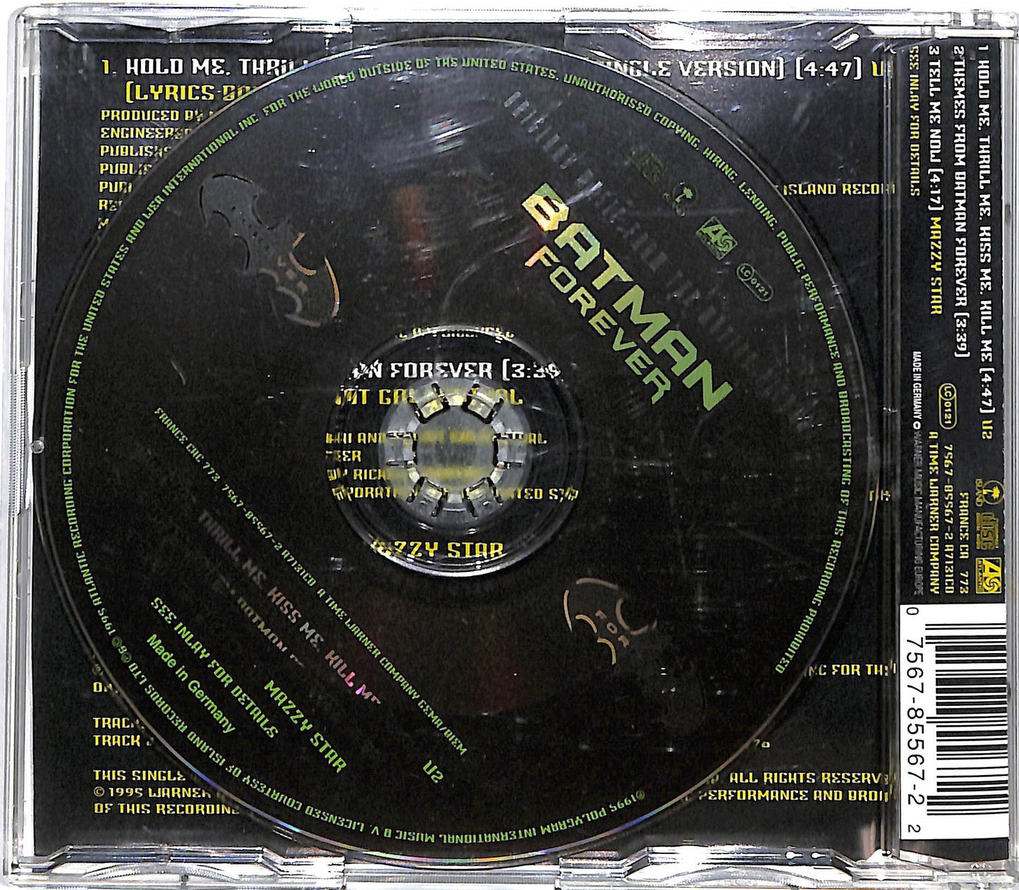 EBOND U2 - Hold Me, Thrill Me, Kiss Me, Kill Me CD CD036445