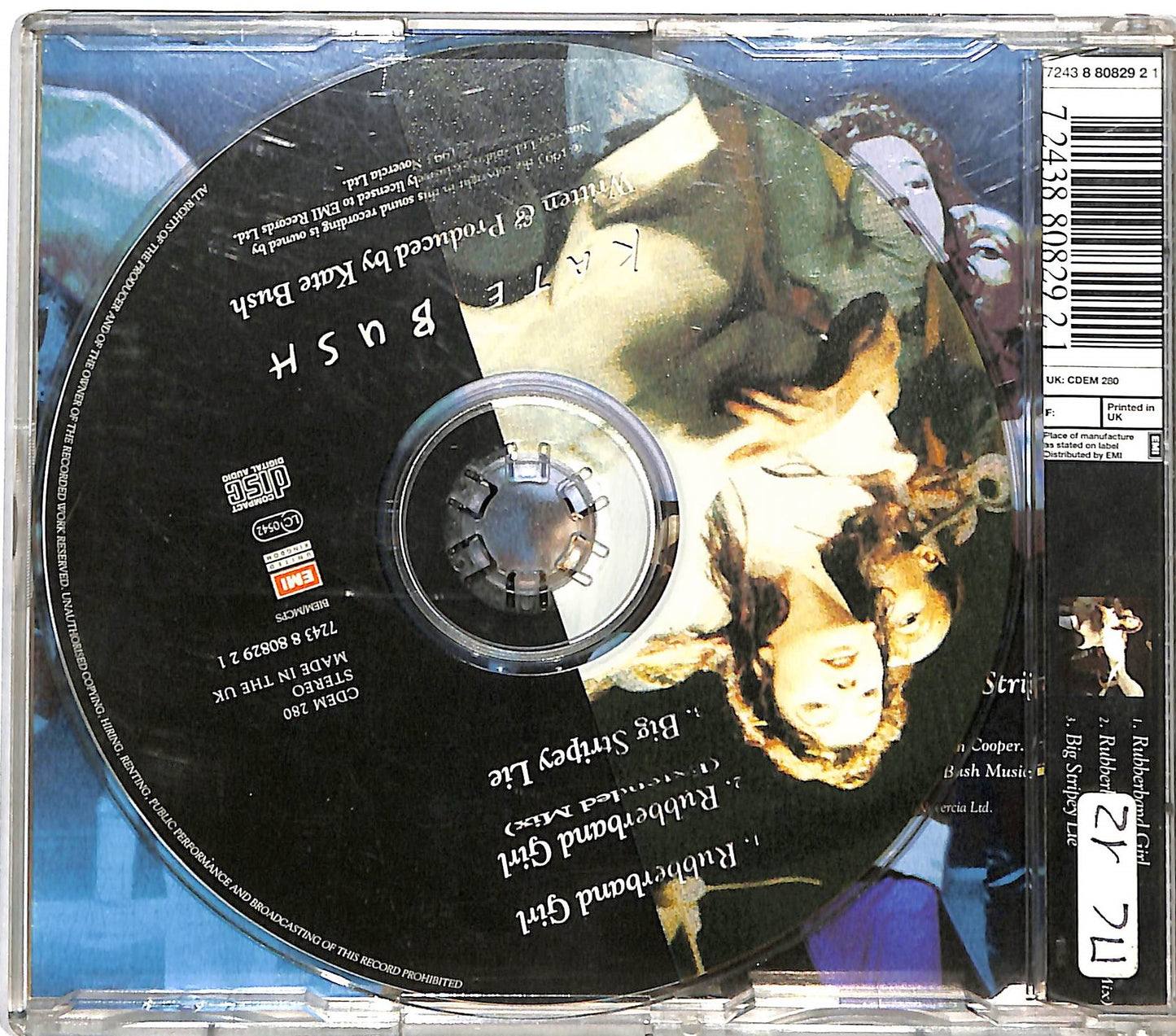 EBOND Kate Bush - Rubberband Girl CD CD036454
