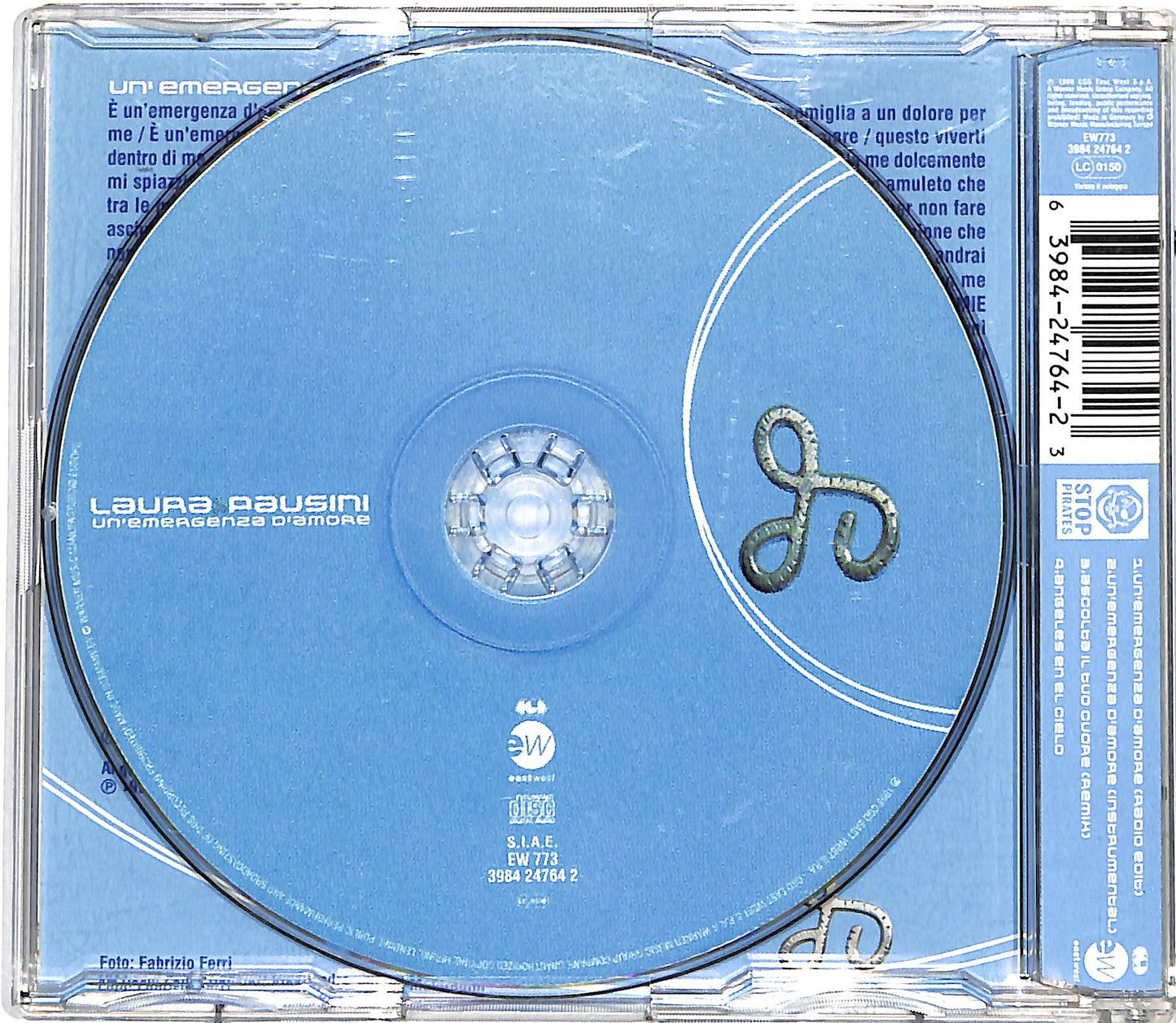 EBOND Laura Pausini - Un'Emergenza D'Amore CD CD036459