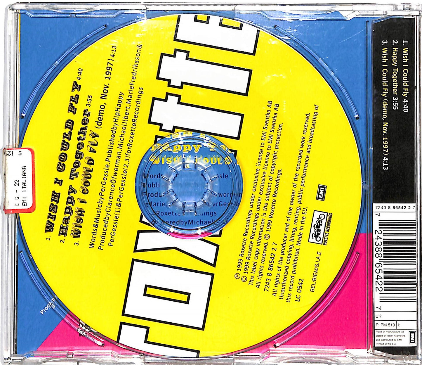 EBOND Roxette - Wish I Could Fly CD CD036463