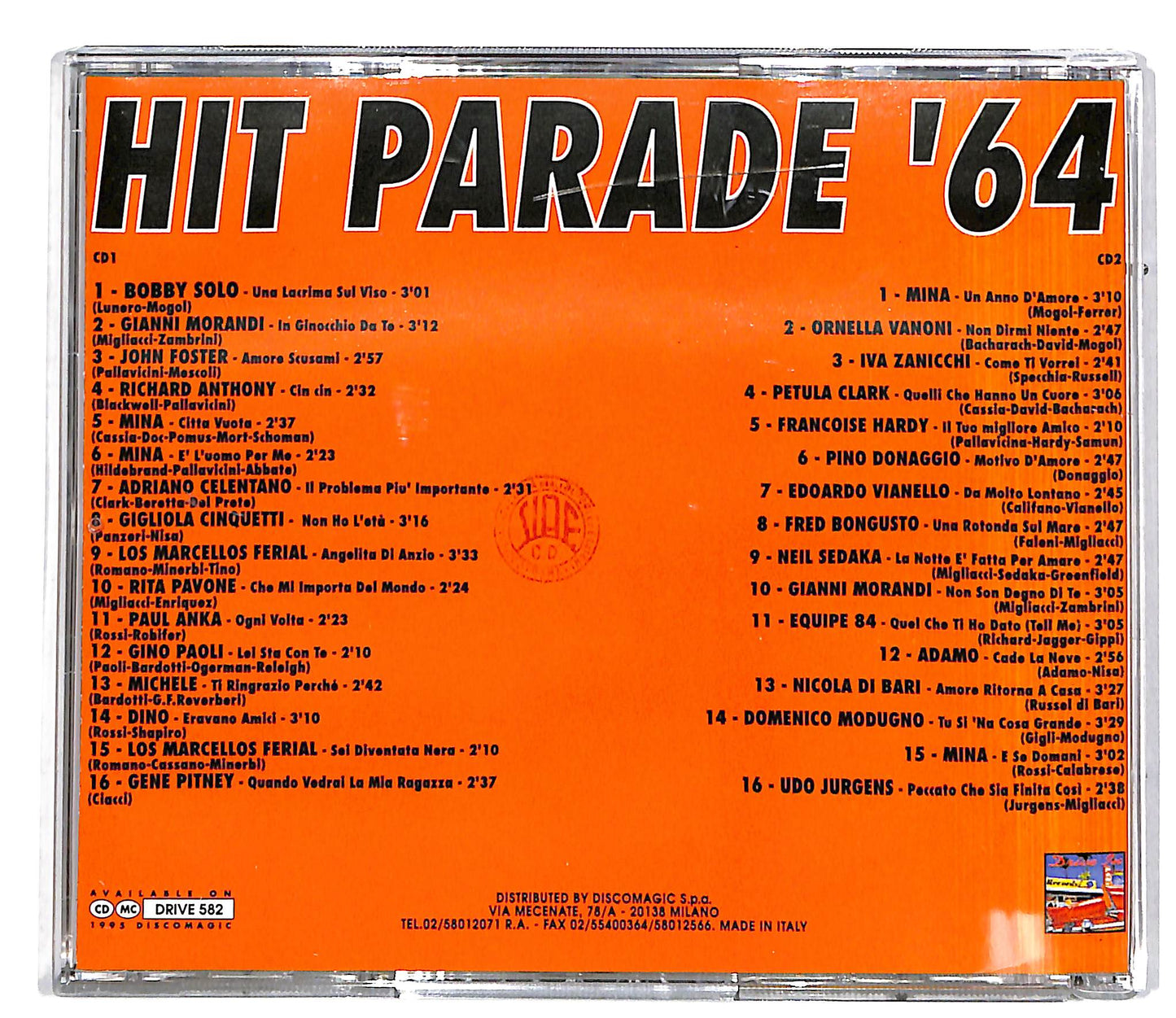 EBOND Hit Parade ' 64 CD CD036720