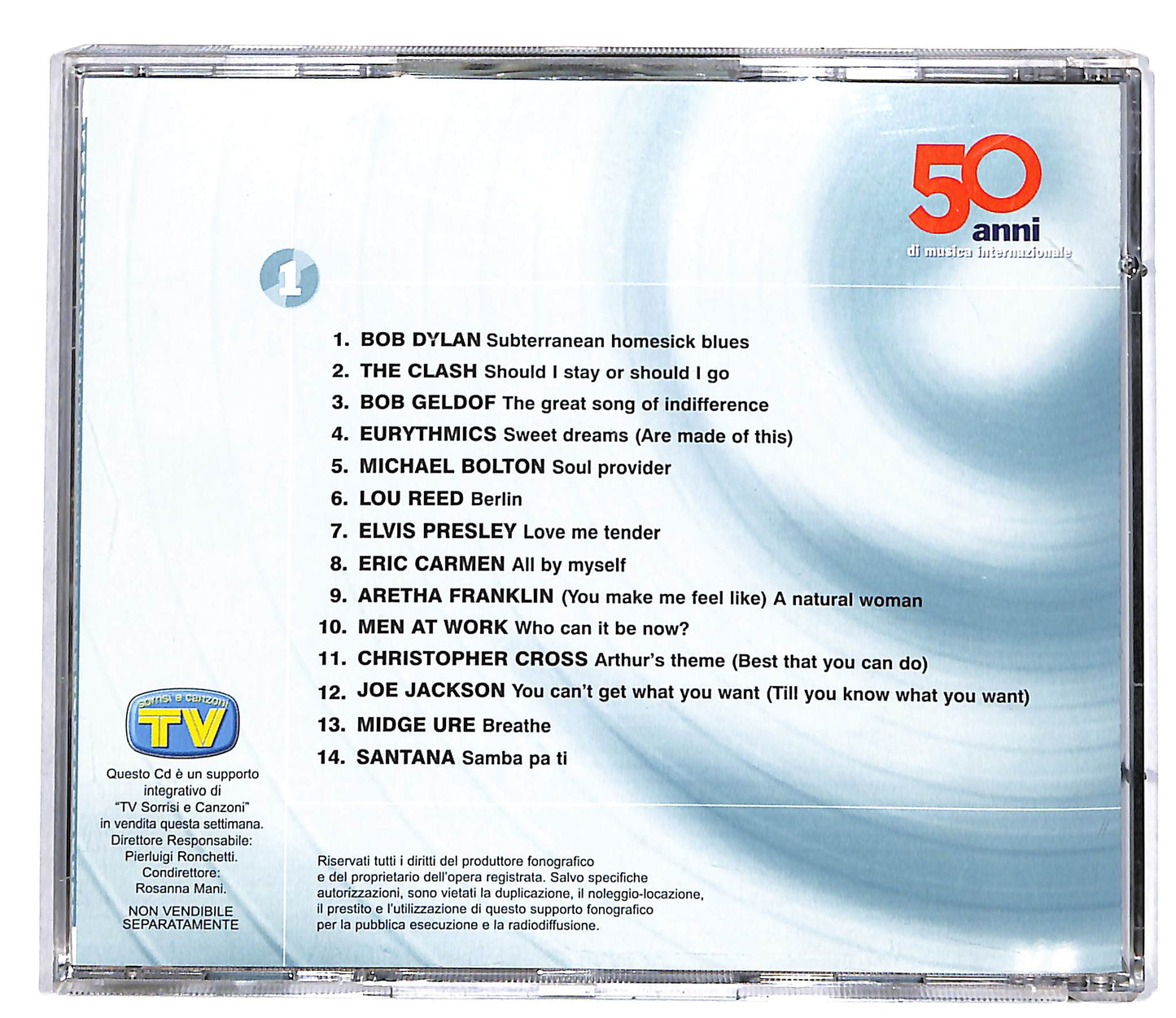 EBOND Various - 50 Anni Di Musica Internazionale EDITORIALE CD CD036753