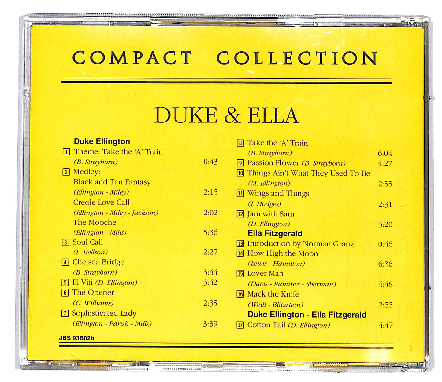 EBOND Duke Ellington And His Orchestra, Ella Fitzgerald & Her Trio CD CD036758