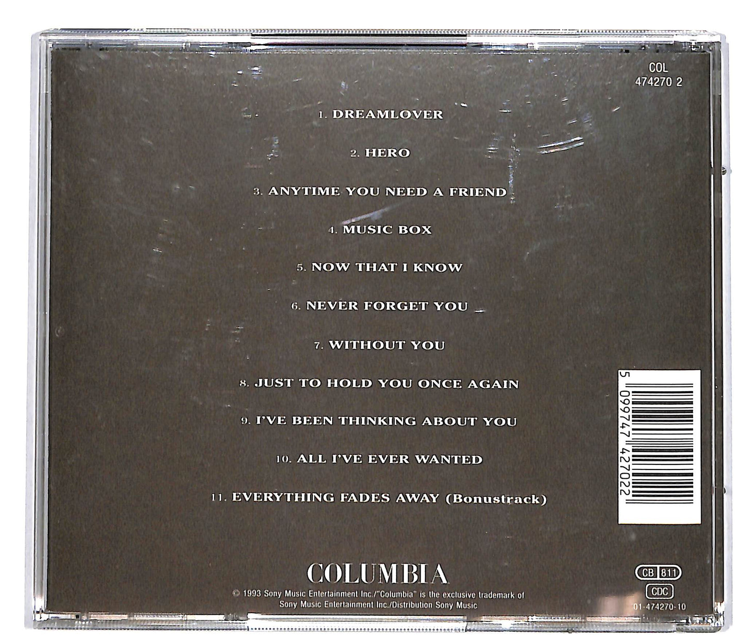 EBOND Mariah Carey - Music Box CD CD036828