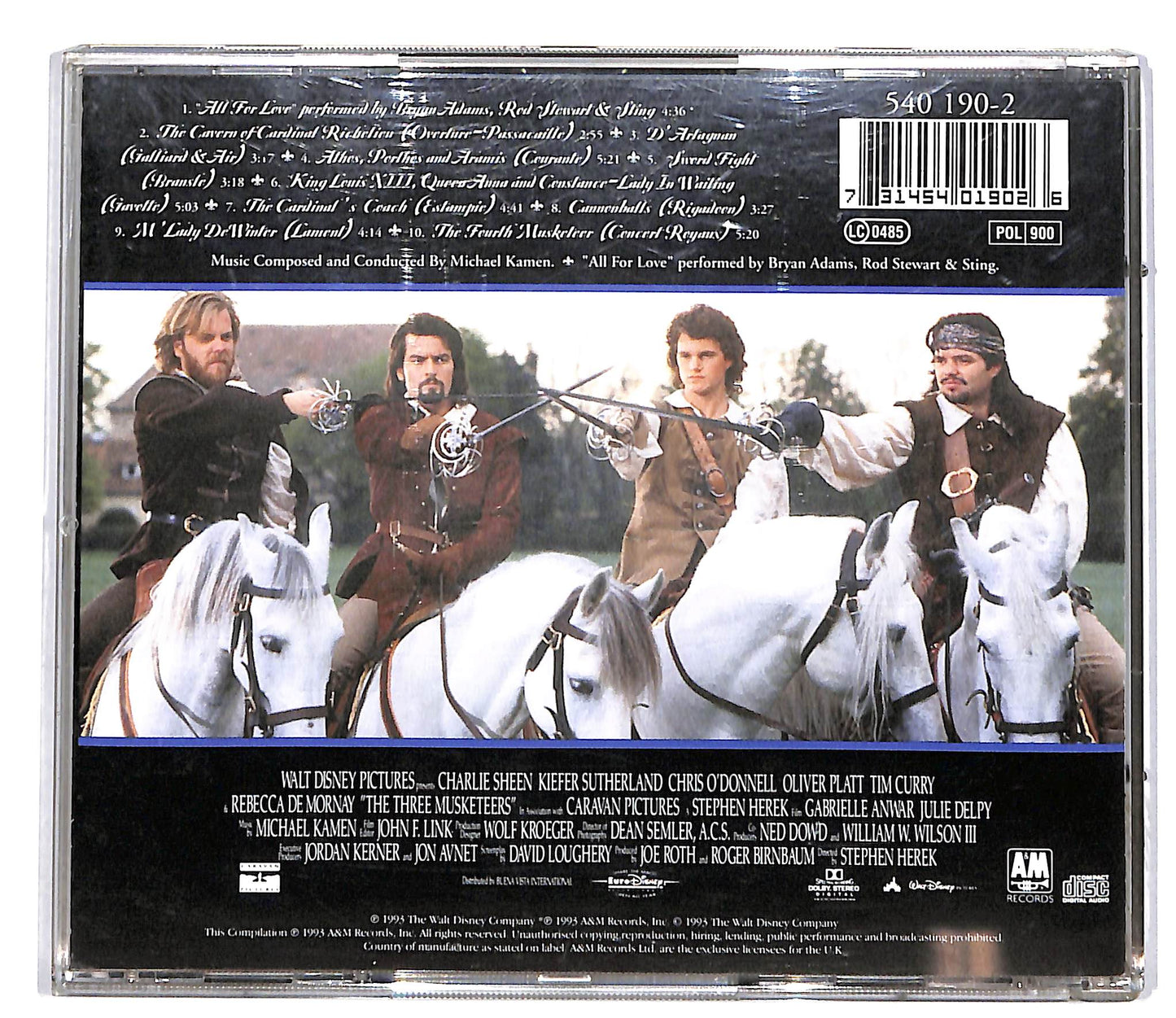 EBOND Michael Kamen - The Three Musketeers CD CD036836