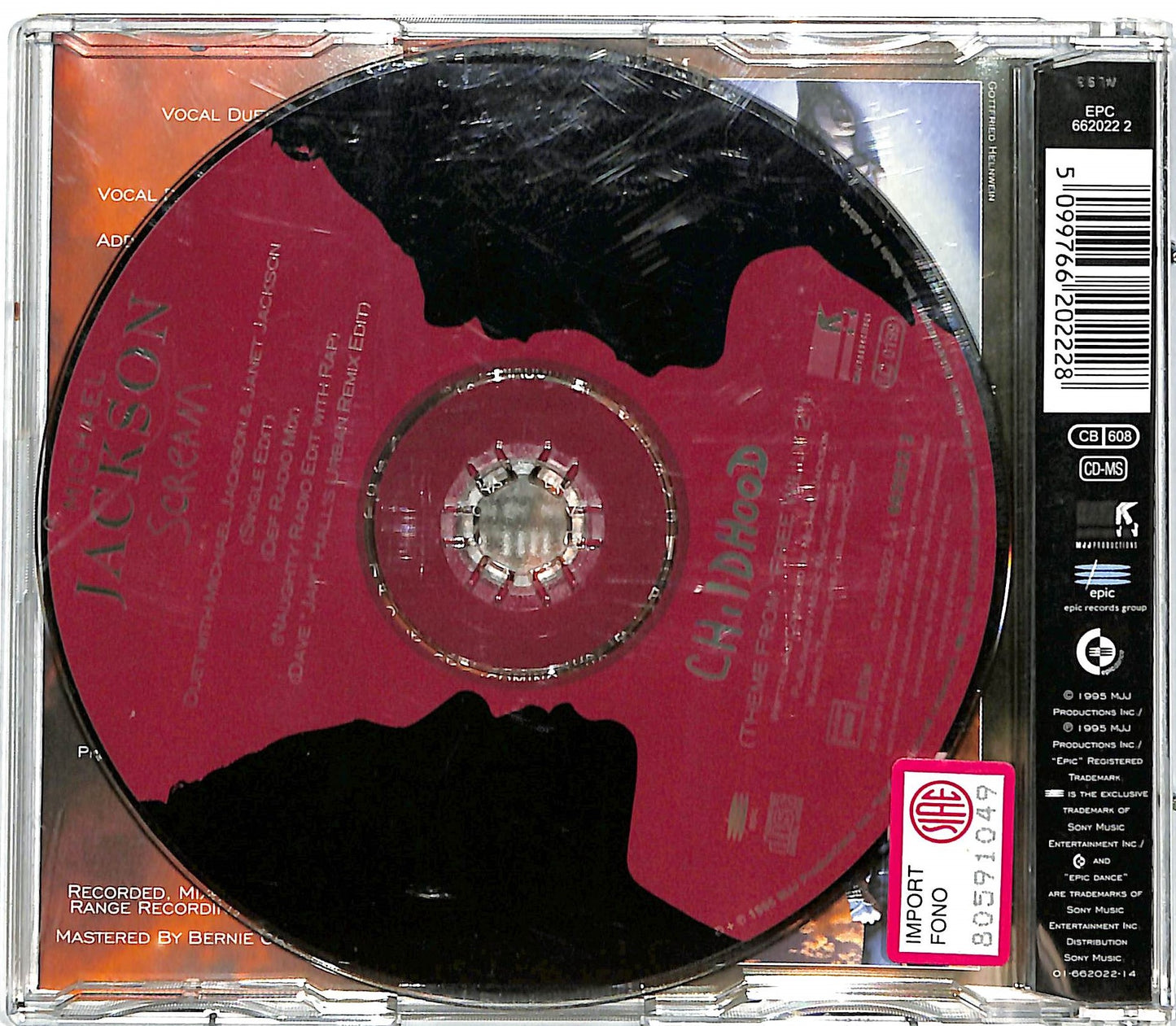 EBOND Michael Jackson - Scream CD CD036851