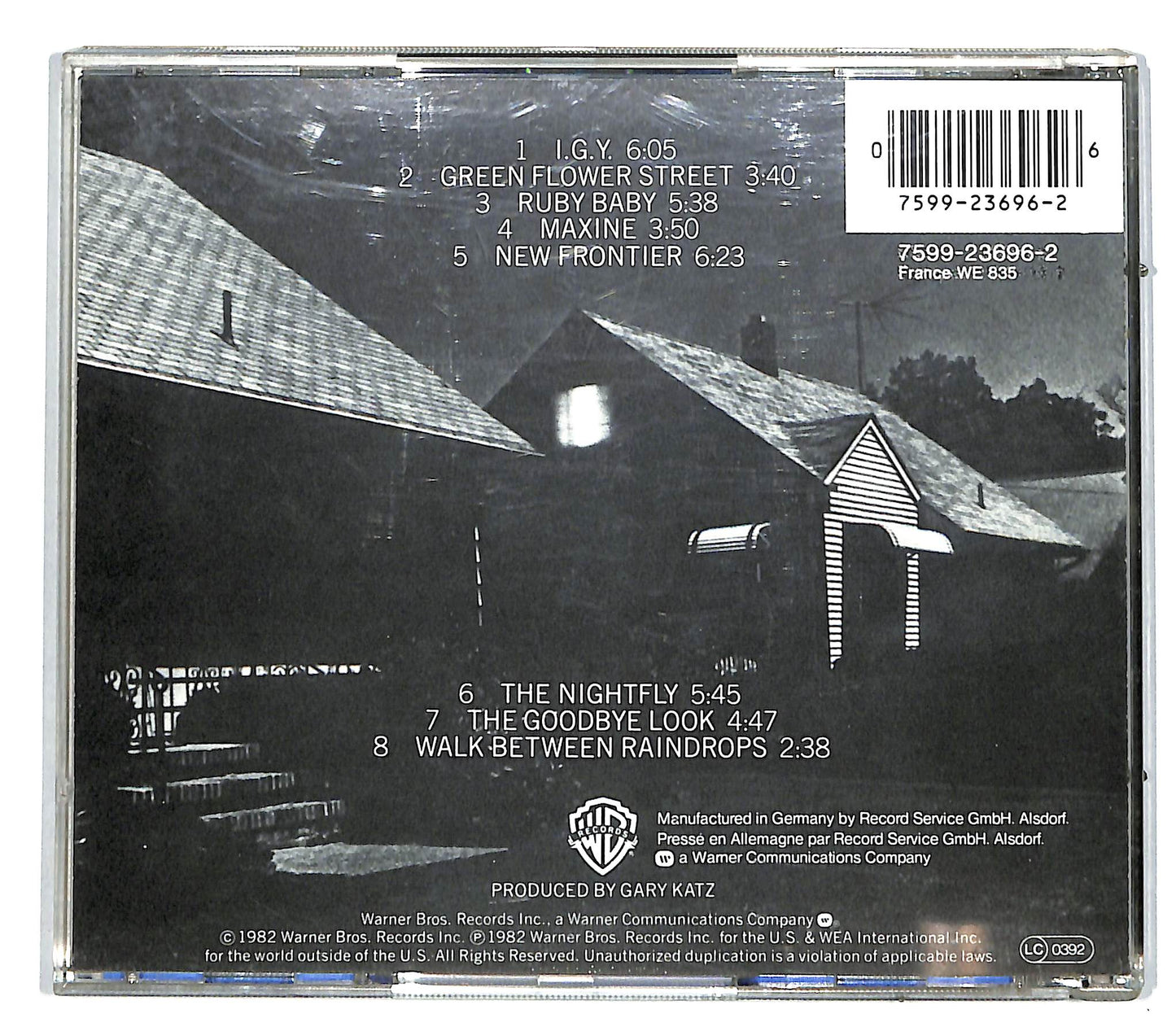 EBOND Donald Fagen - The Nightfly CD CD036856