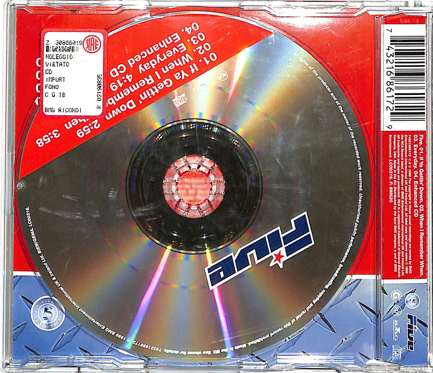 EBOND Five - If Ya Gettin' Down CD CD036908