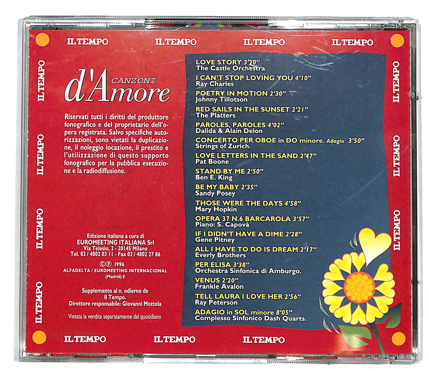 EBOND Various - Canzoni D'Amore EDITORIALE CD CD036912