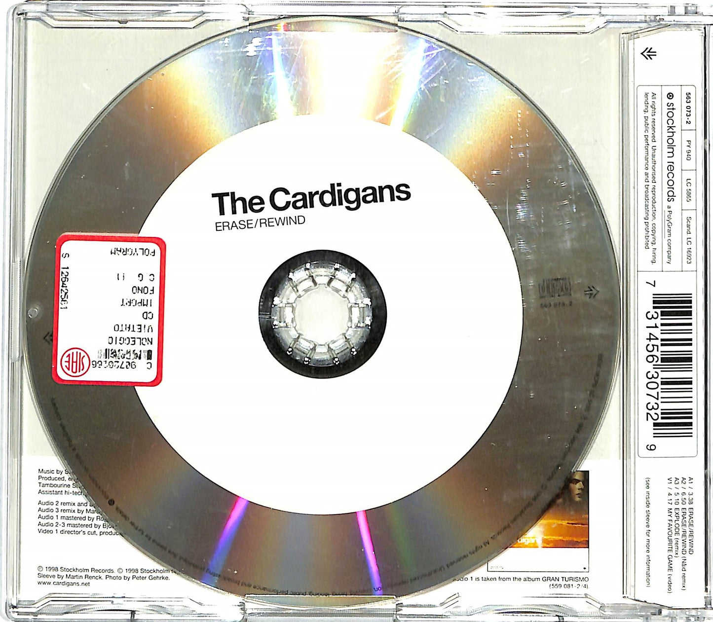 EBOND The Cardigans - Erase/Rewind CD CD036922