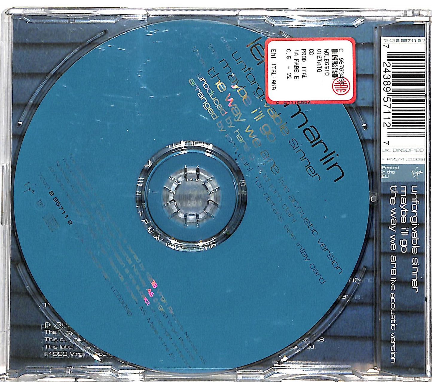 EBOND Lene Marlin - Unforgivable Sinner CD CD036933