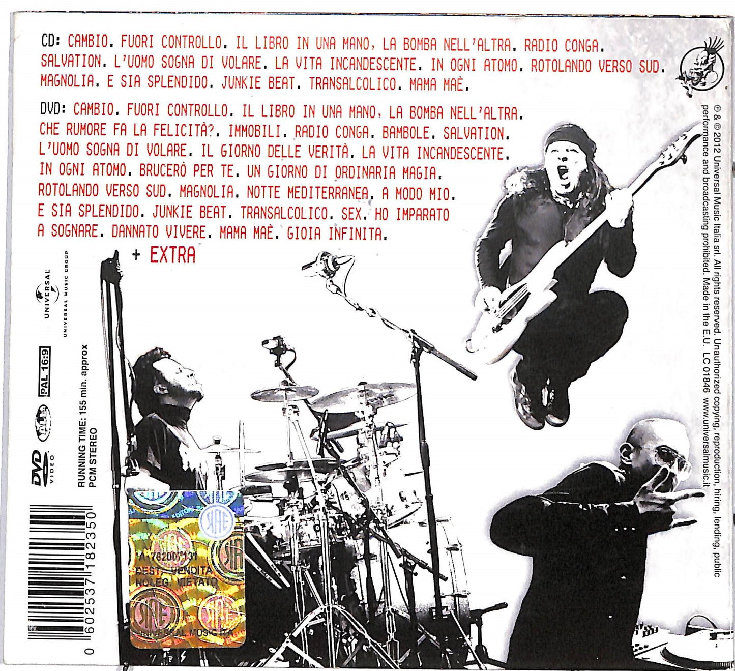 EBOND Negrita - Live+ DVD CD CD037008
