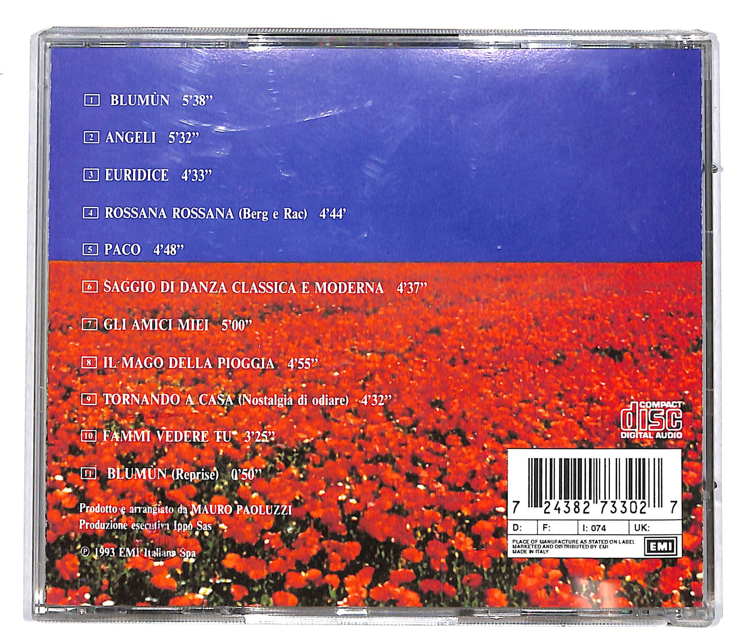 EBOND Roberto Vecchioni - Blumun CD CD037030