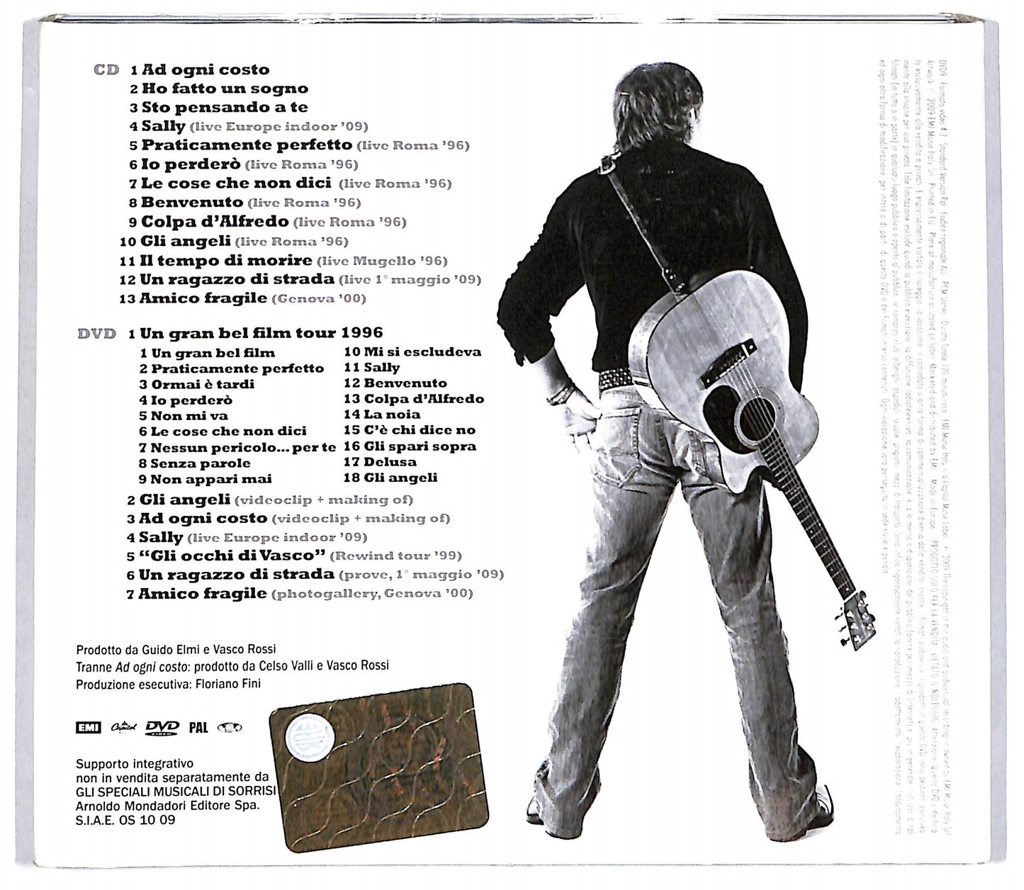 EBOND Vasco Rossi - Tracks 2 (Inediti & Rarita) EDITORIALE +DVD CD CD037046