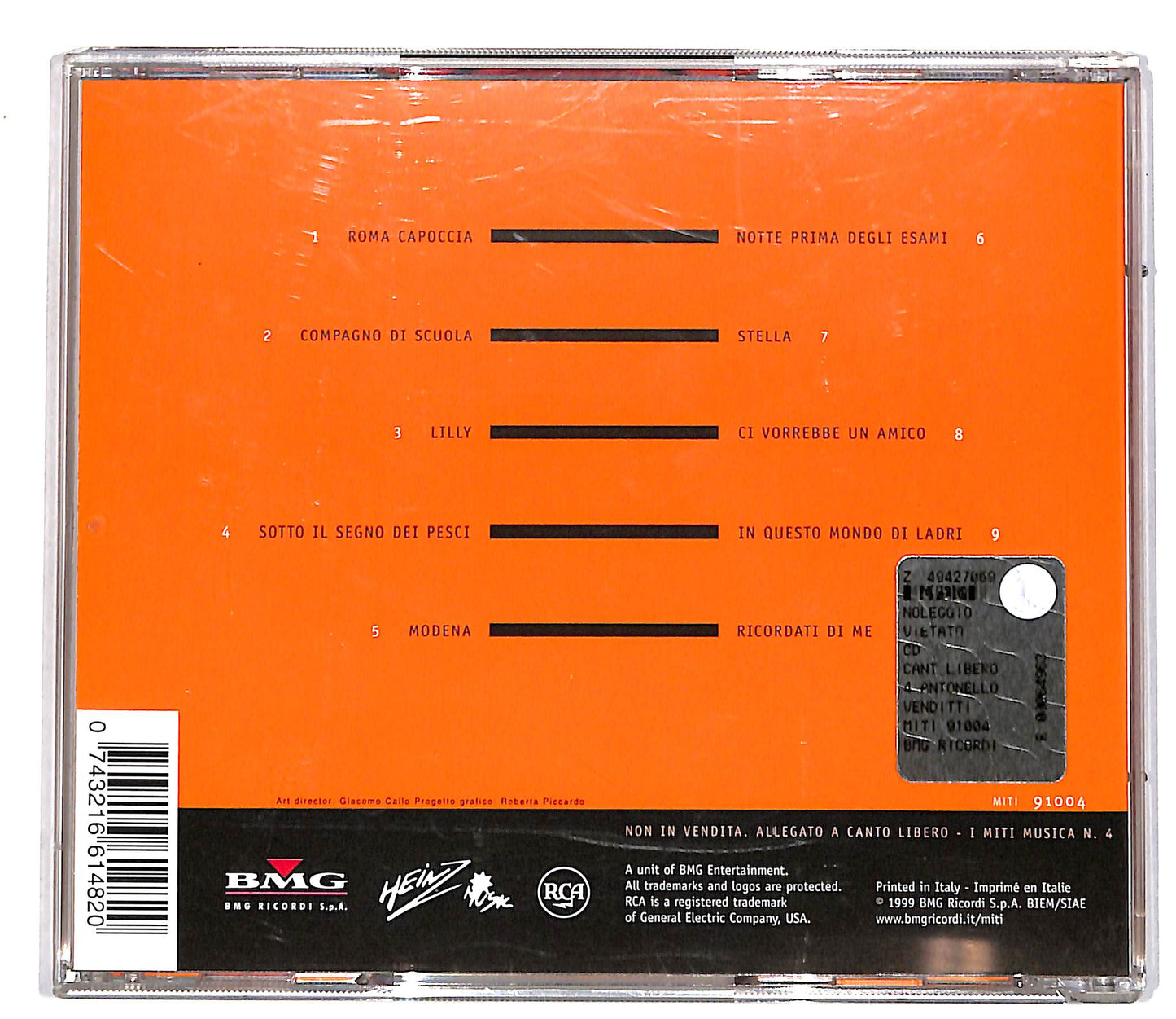 EBOND Antonello Venditti - Antonello Venditti vol.4 CD CD037112