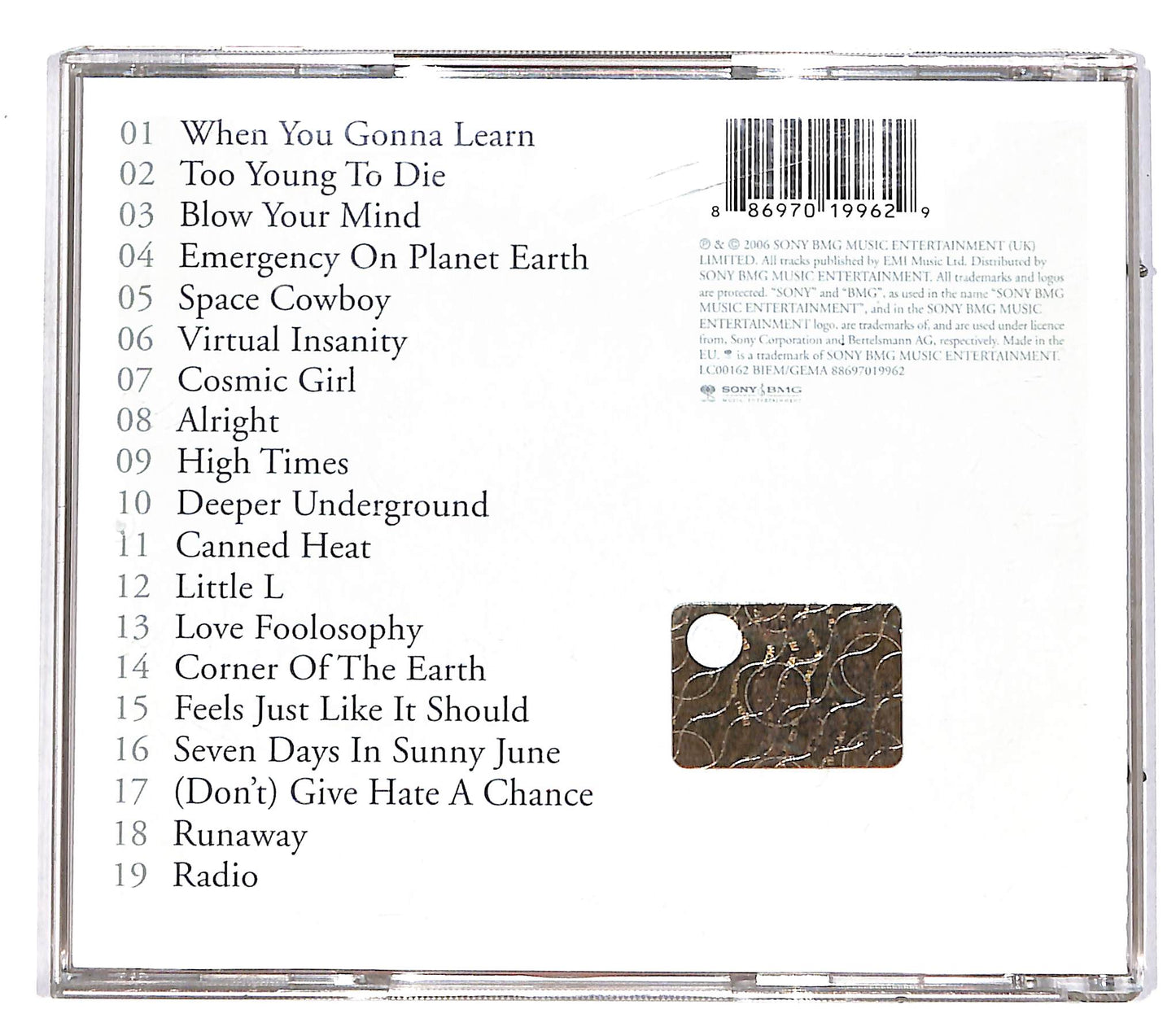 EBOND Jamiroquai - High Times (Singles 1992–2006) CD CD037137