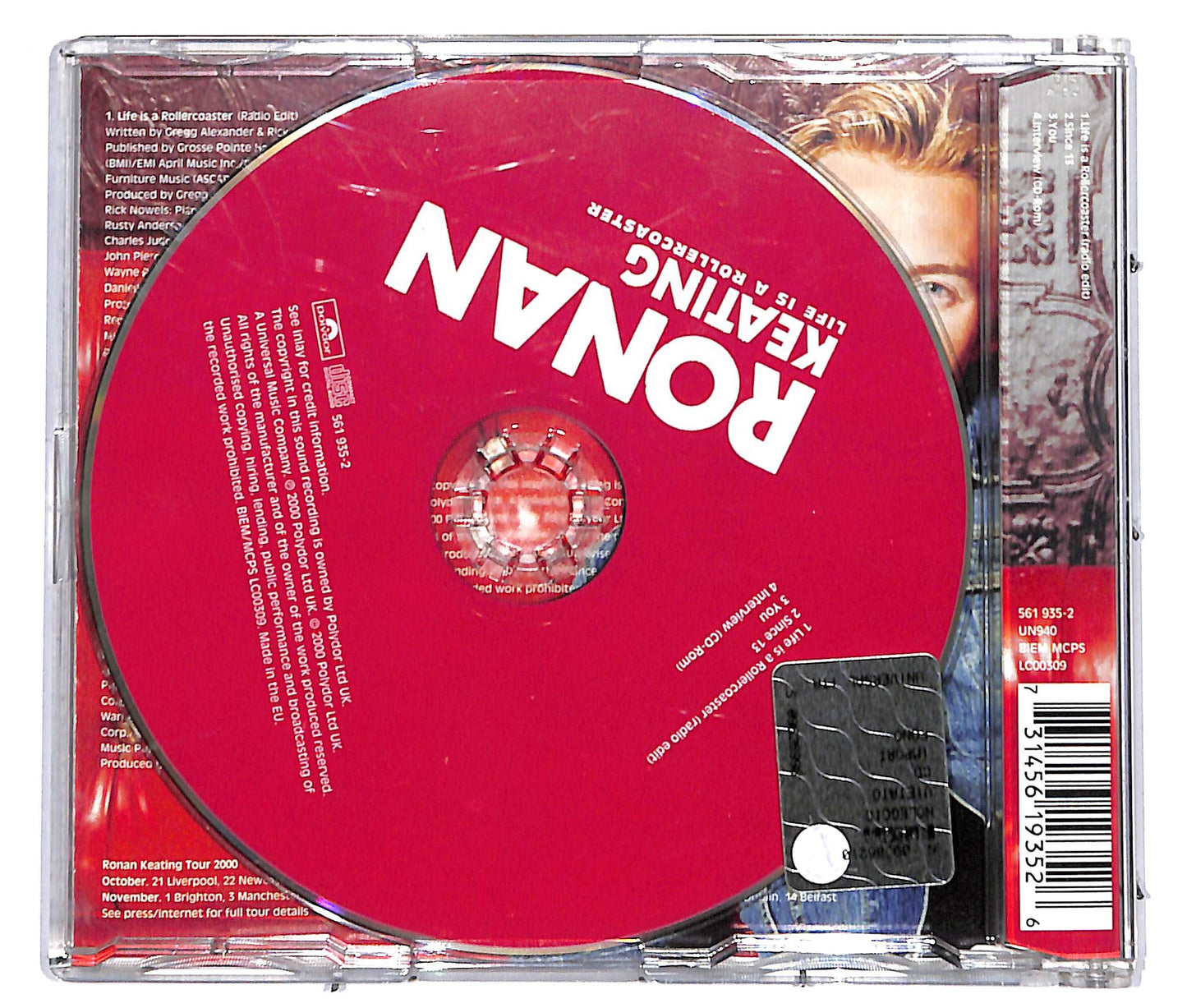 EBOND Ronan Keating - Life Is A Rollercoaster CD CD037338