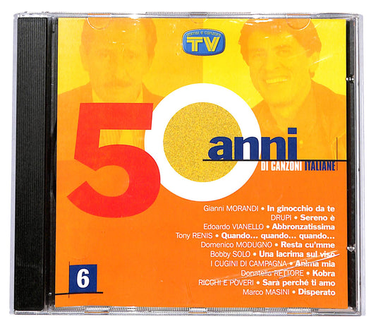 EBOND Various - 50 Anni Di Canzoni Italiane 6 - EDITORIALE CD CD037340