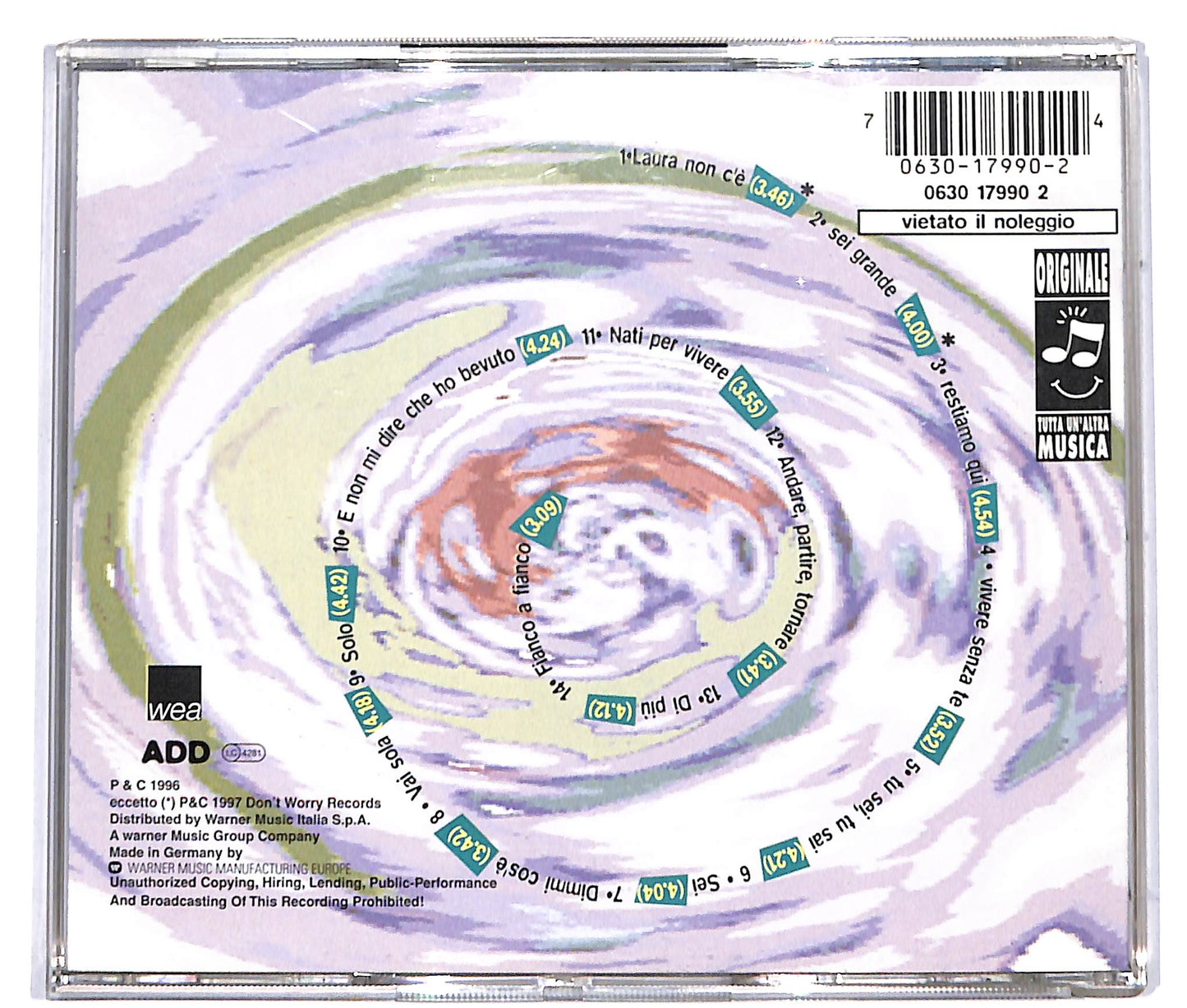 EBOND Nek - Lei, Gli Amici E Tutto Il Resto CD CD037344