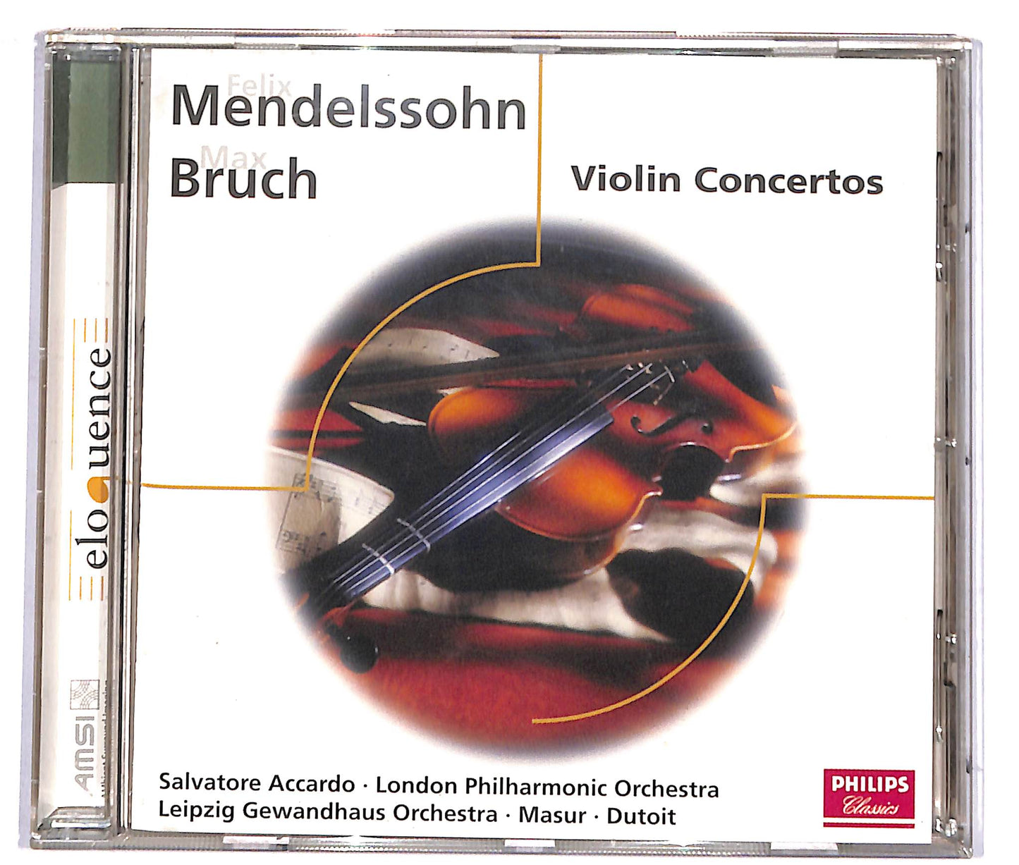 EBOND Various - Felix Mendlessohn Max Bruch: Violin Concertos CD CD037359