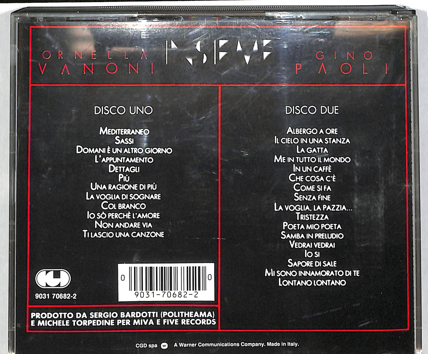 EBOND Vanoni* - Paoli* - Insieme CD CD037415