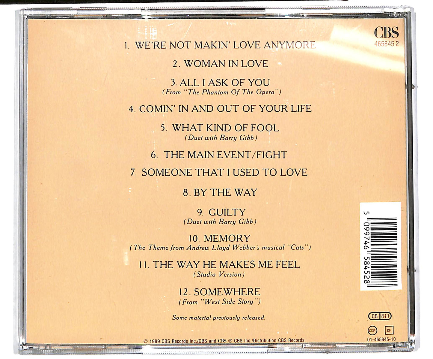EBOND Barbra Streisand - A Collection (Greatest Hits...And More) CD CD037432