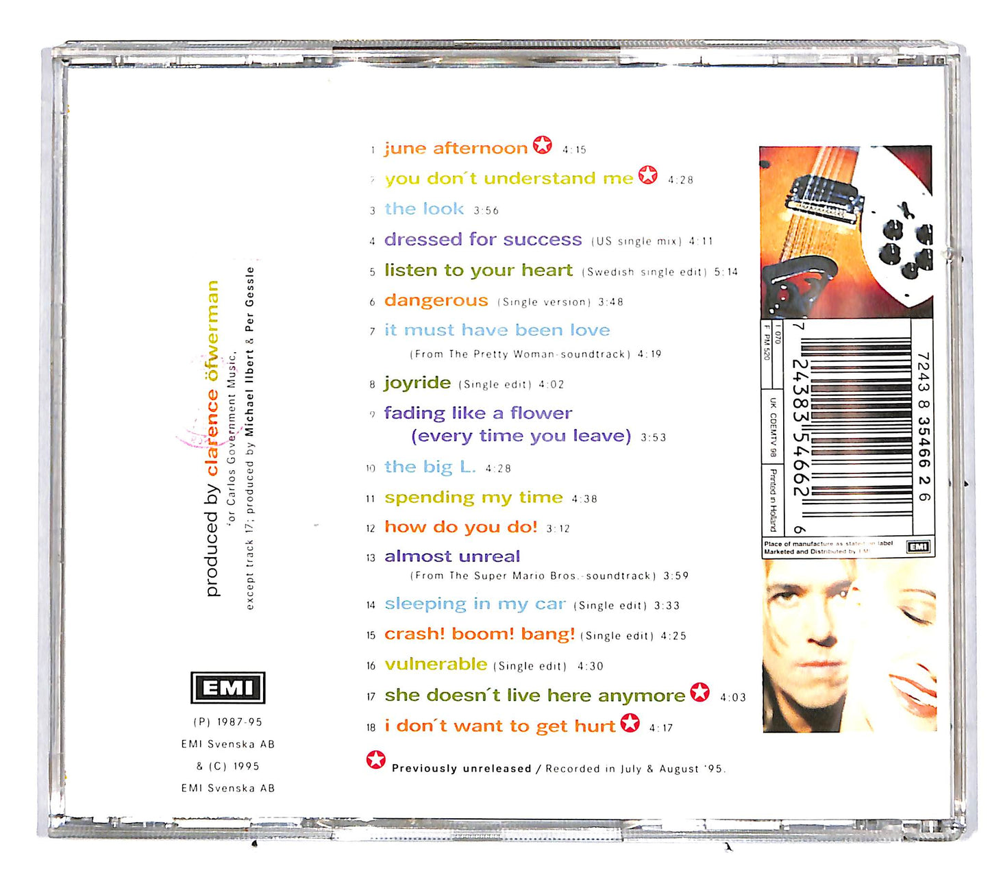 EBOND Roxette - Don't Bore Us - Get To The Chorus! CD CD037514