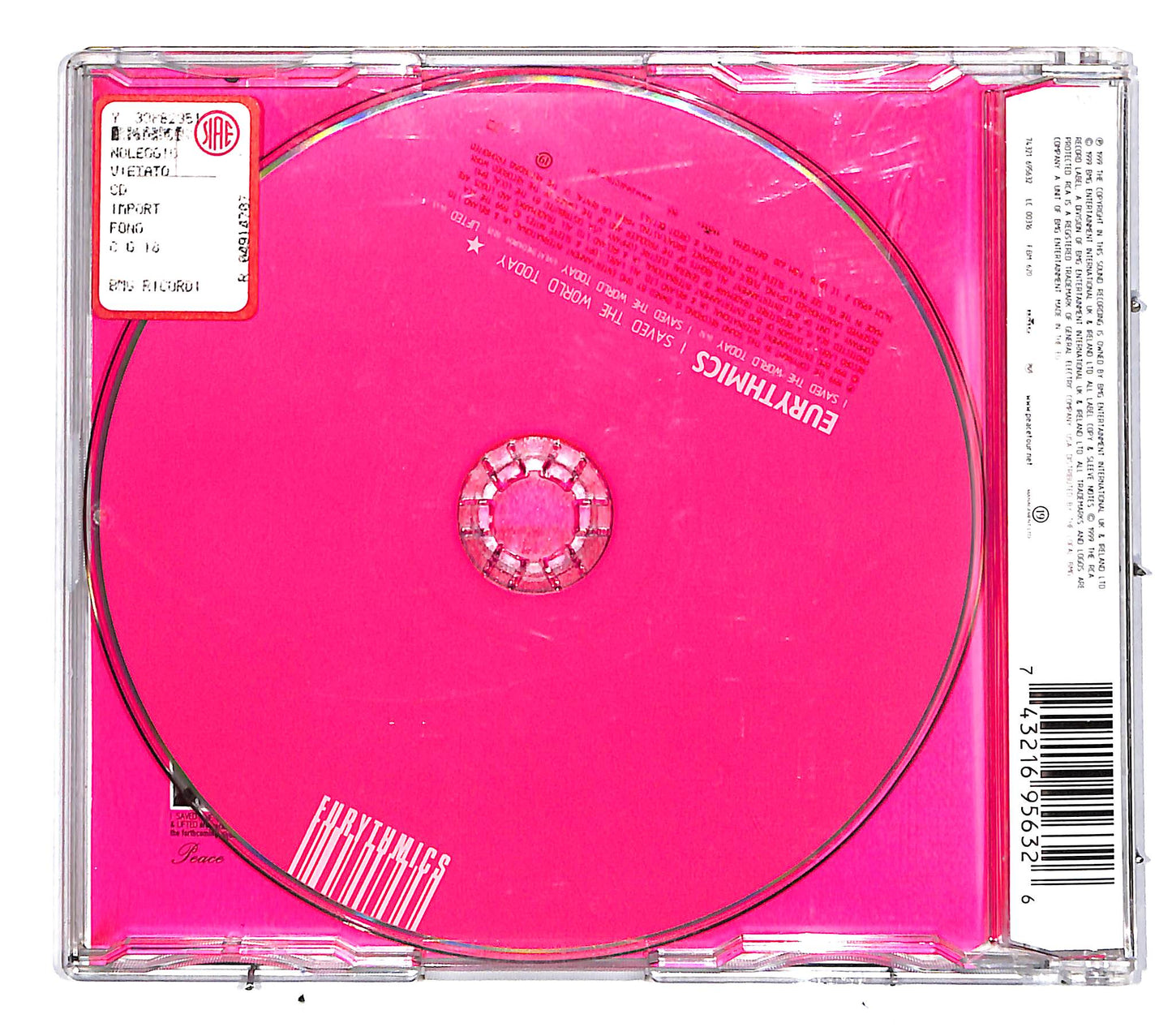 EBOND Eurythmics - I Saved The World Today CD CD037524