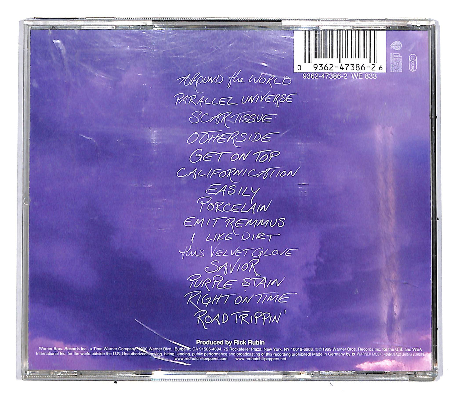 EBOND Red Hot Chili Peppers - Californication CD CD037552