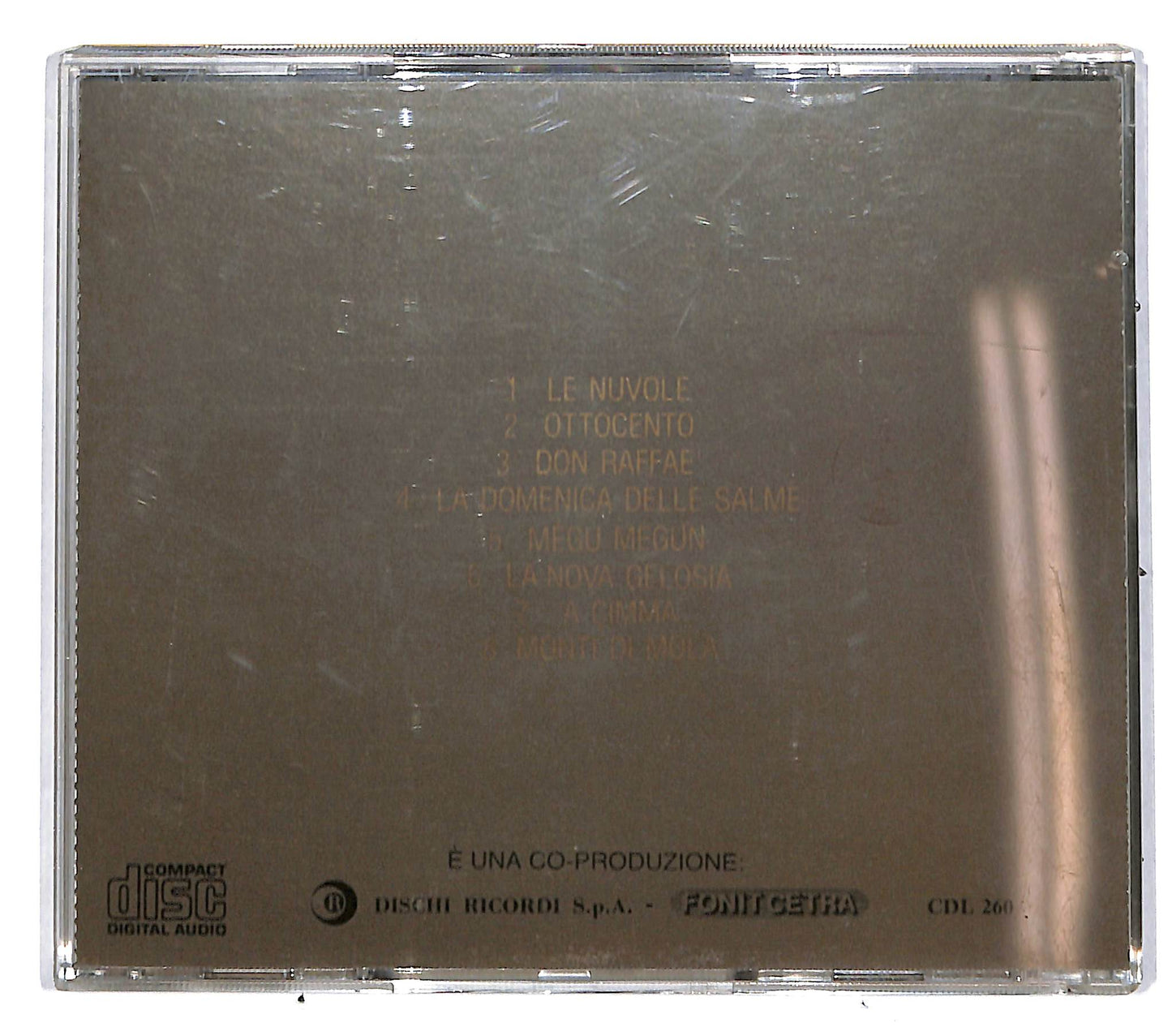 EBOND Fabrizio De Andre - Le Nuvole CD CD037604