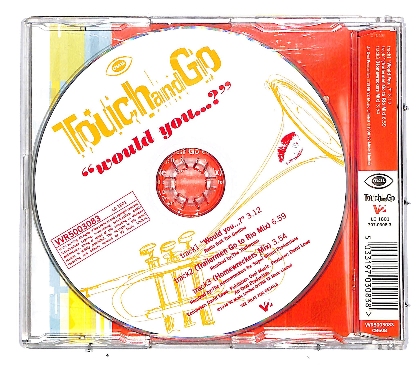 EBOND Touch And Go - Would You...? CD CD037611