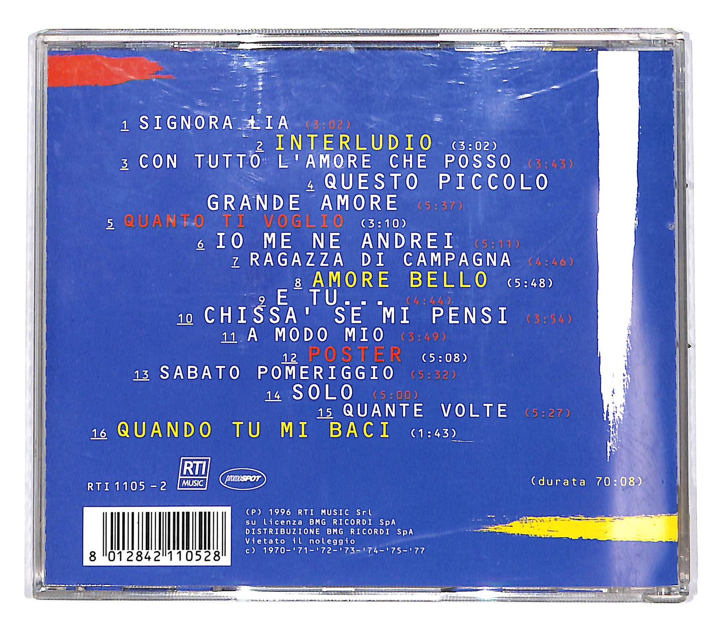 EBOND Claudio Baglioni - Le Origini CD CD037638