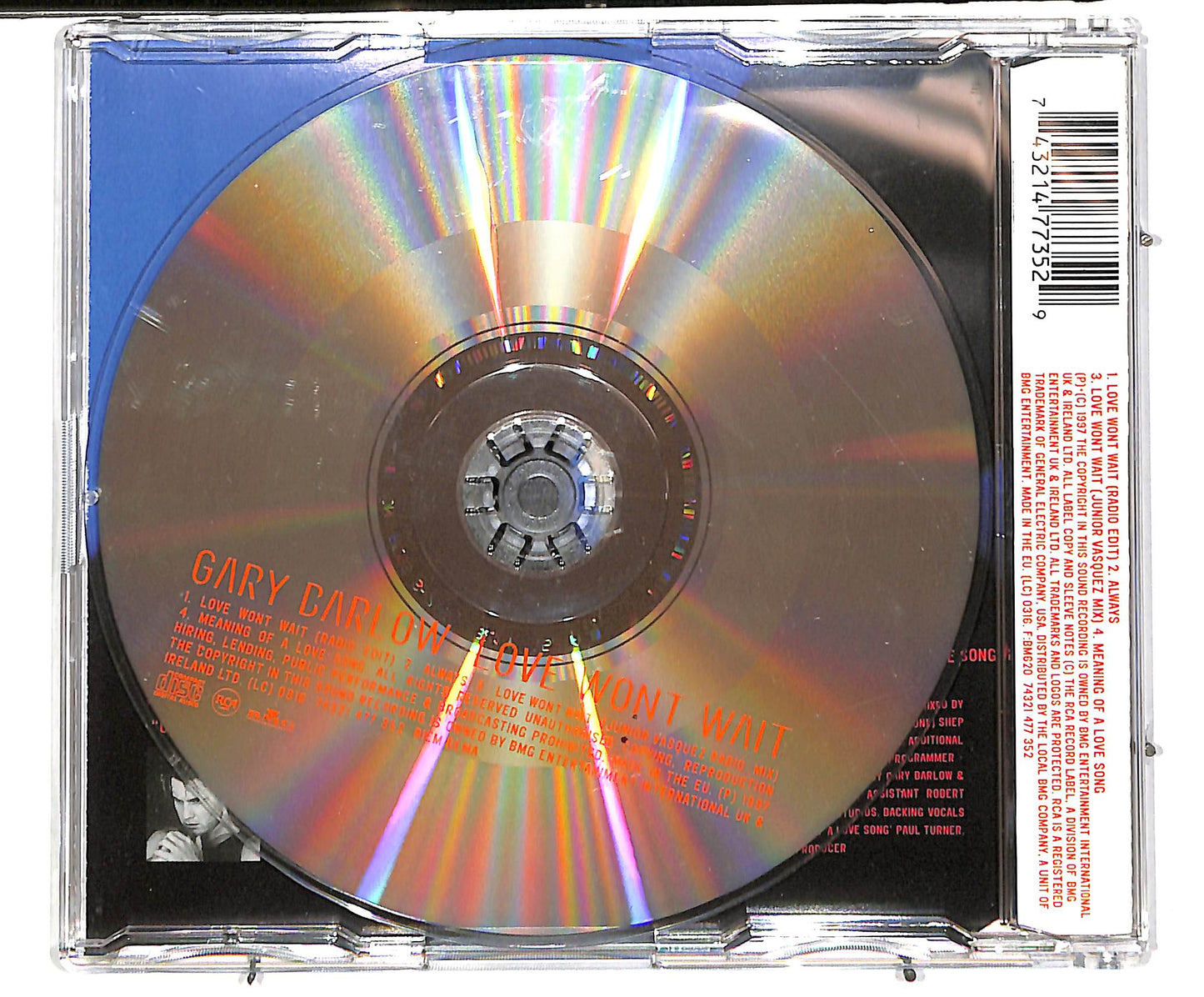 EBOND Gary Barlow - Love Won't Wait CD CD037808