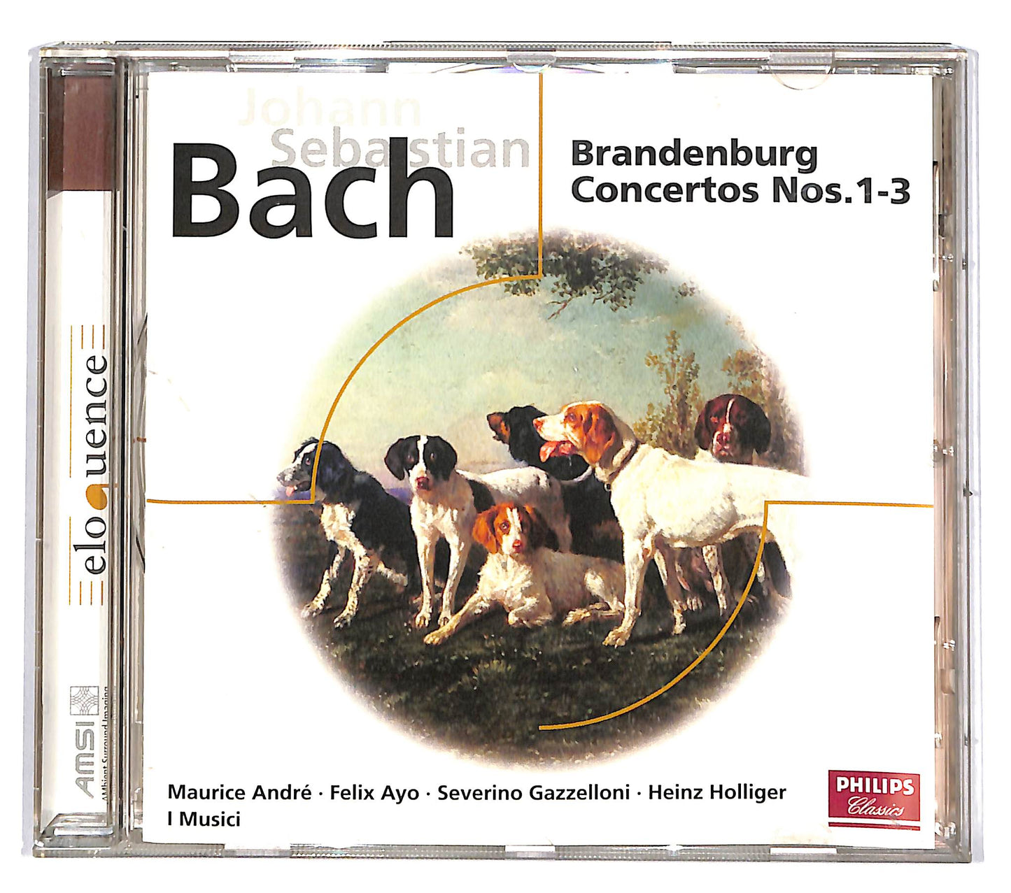 EBOND Bach - Brandenburg Concerto Nos. 1-3 CD CD037908